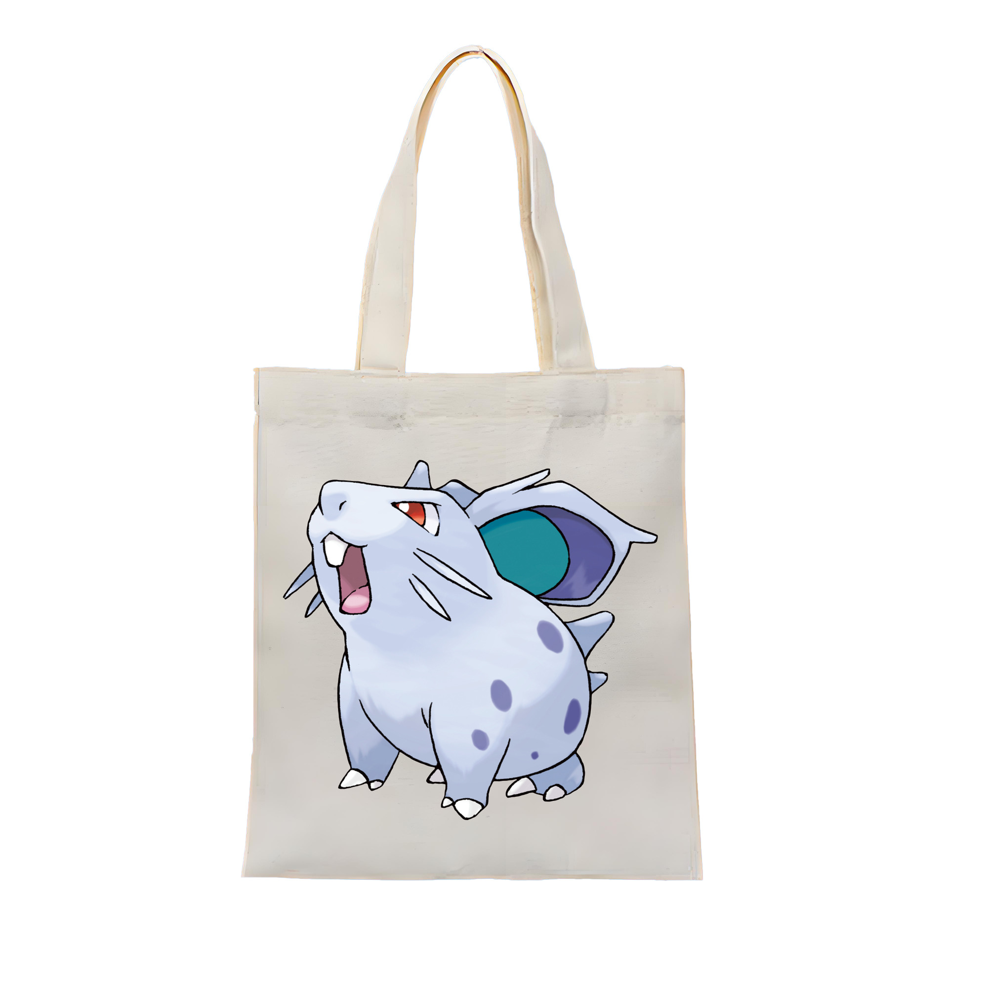 （画像用） ポケットモンスター Pokémon 縦型キャンバス生地手提げバッグ　トートバッグ