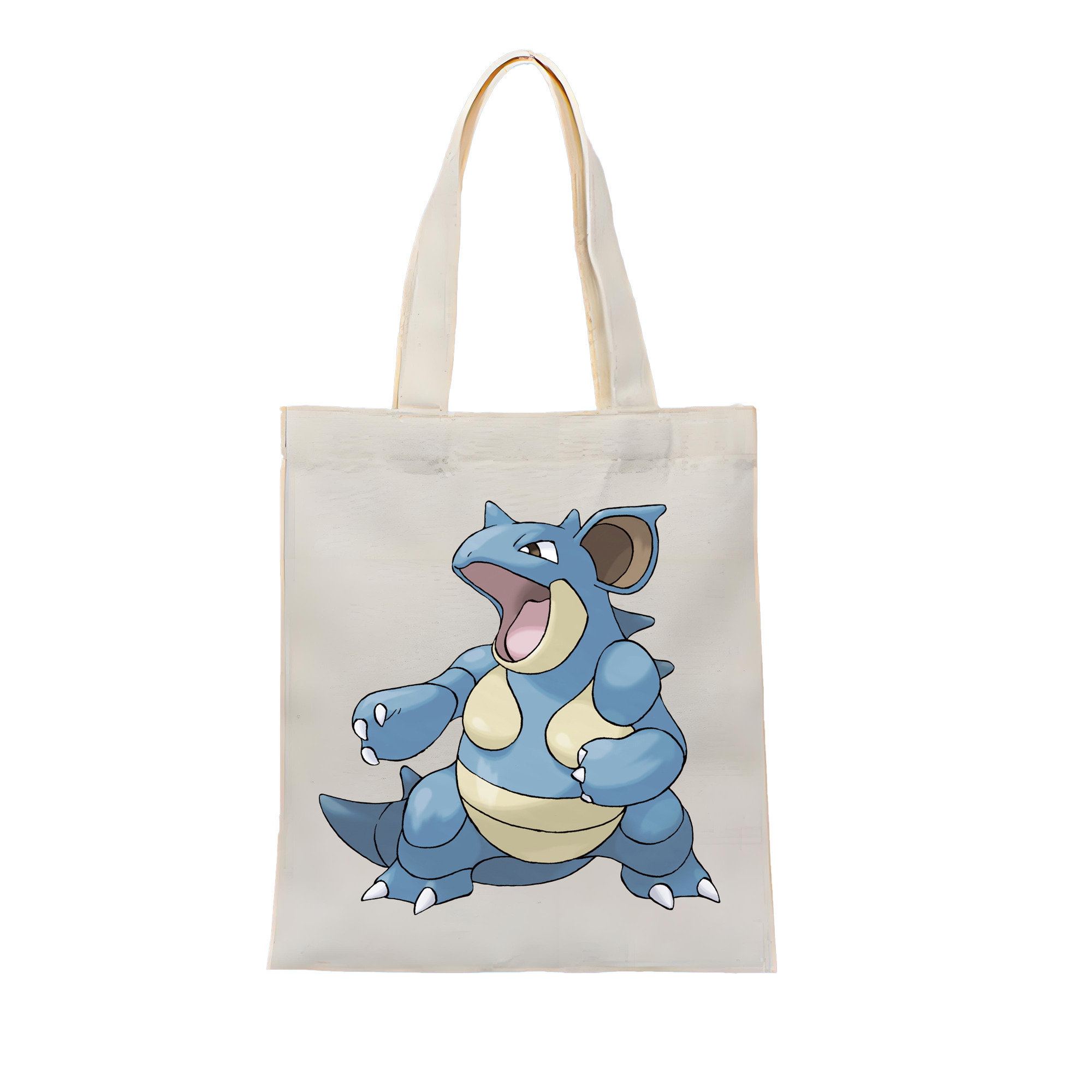 （画像用） ポケットモンスター Pokémon 縦型キャンバス生地手提げバッグ　トートバッグ