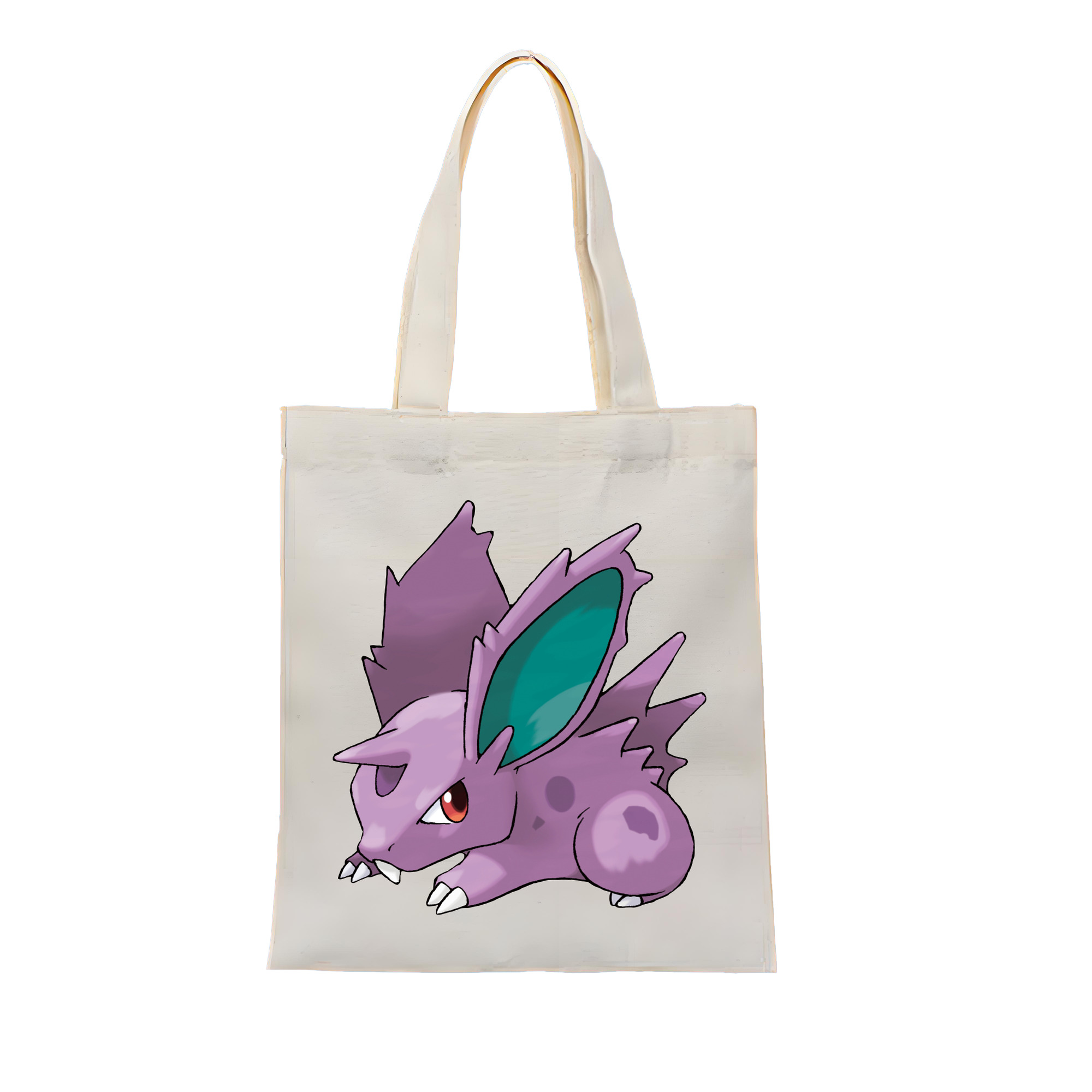 （画像用） ポケットモンスター Pokémon 縦型キャンバス生地手提げバッグ　トートバッグ