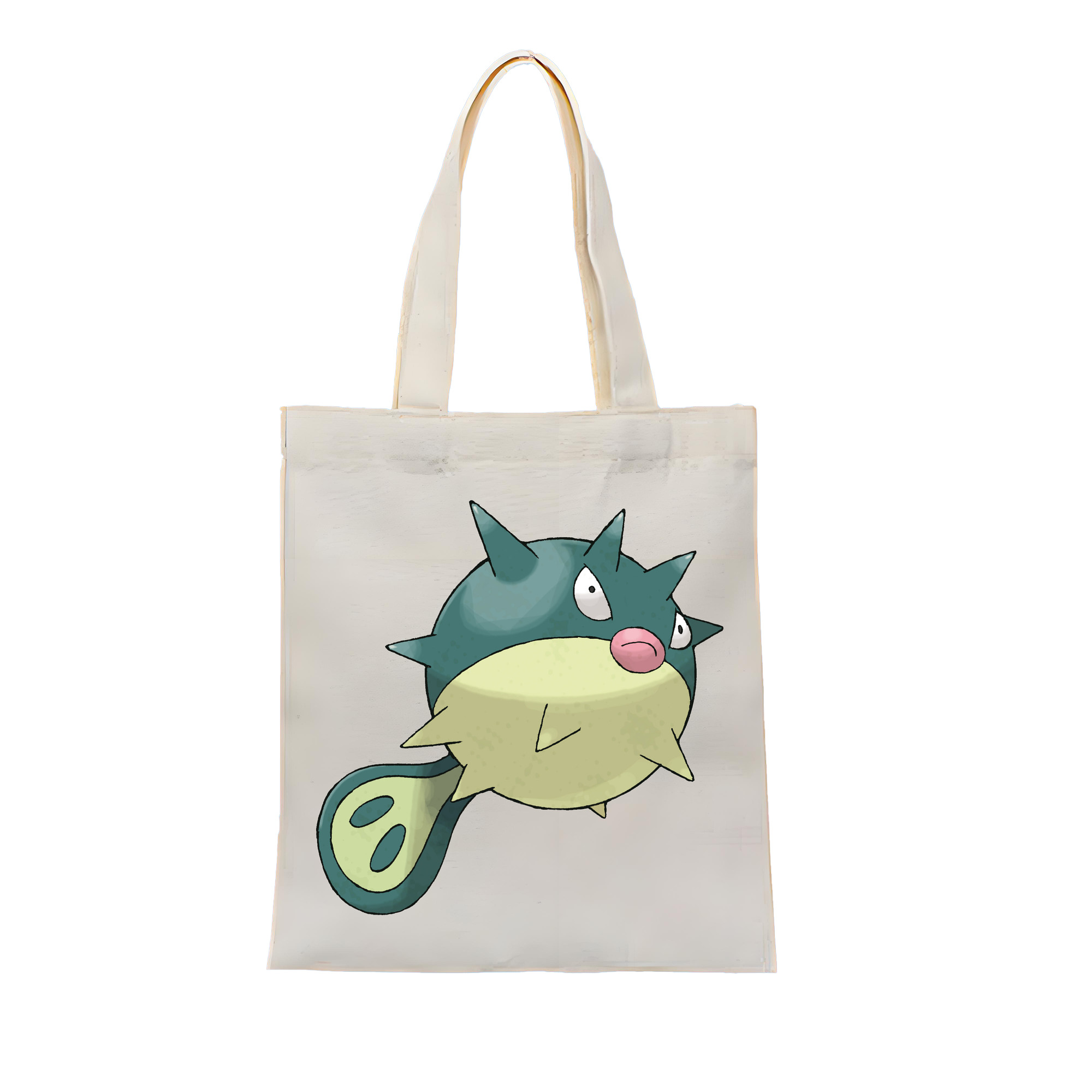 （画像用） ポケットモンスター Pokémon 縦型キャンバス生地手提げバッグ　トートバッグ