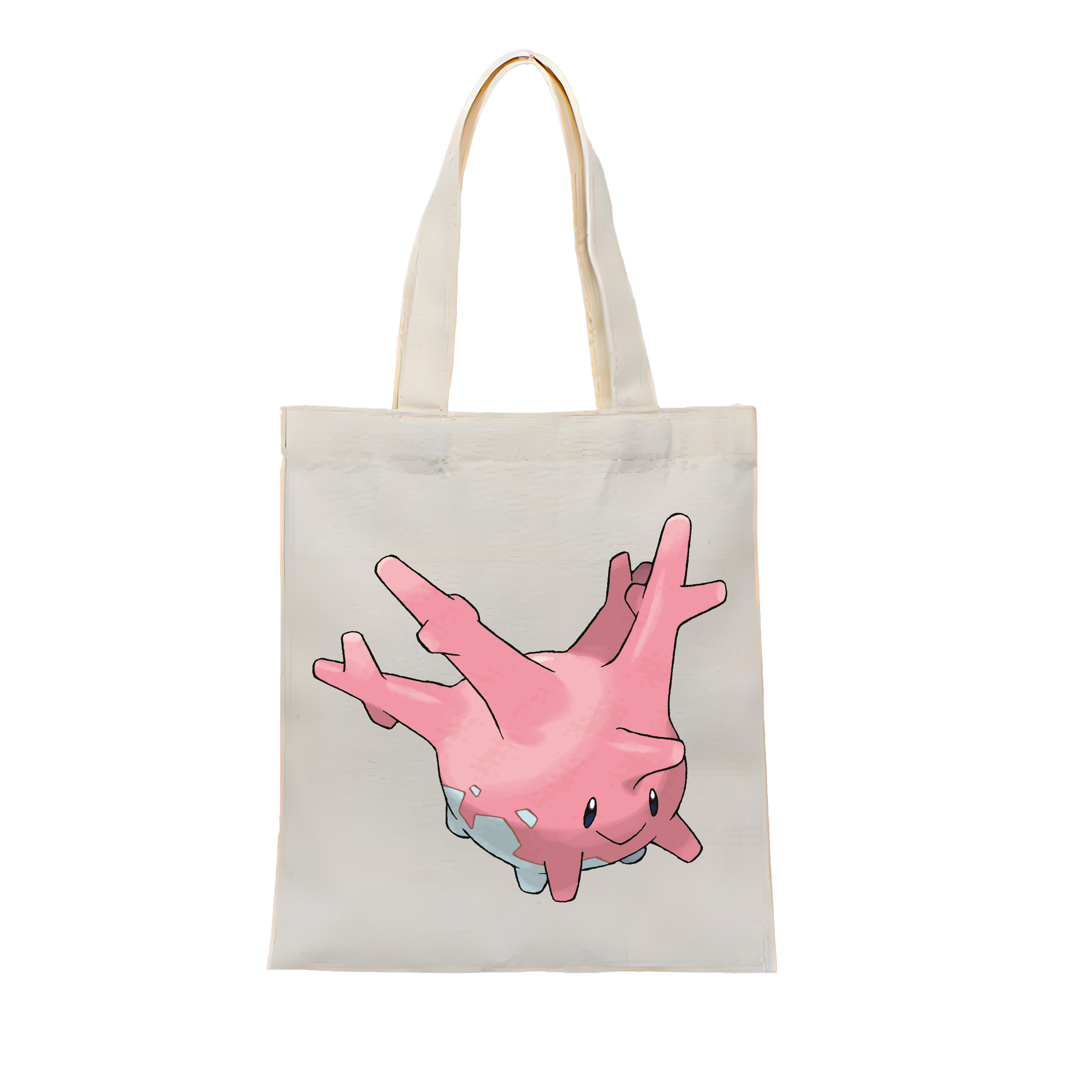 （画像用） ポケットモンスター Pokémon 縦型キャンバス生地手提げバッグ　トートバッグ