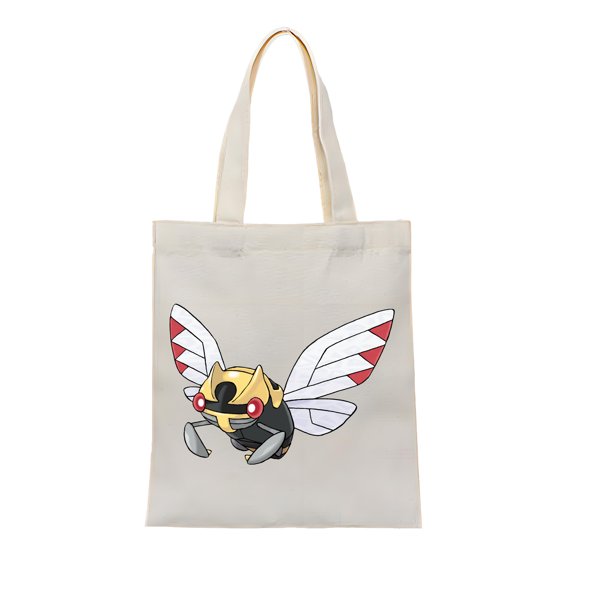 （画像用） ポケットモンスター Pokémon 縦型キャンバス生地手提げバッグ　トートバッグ