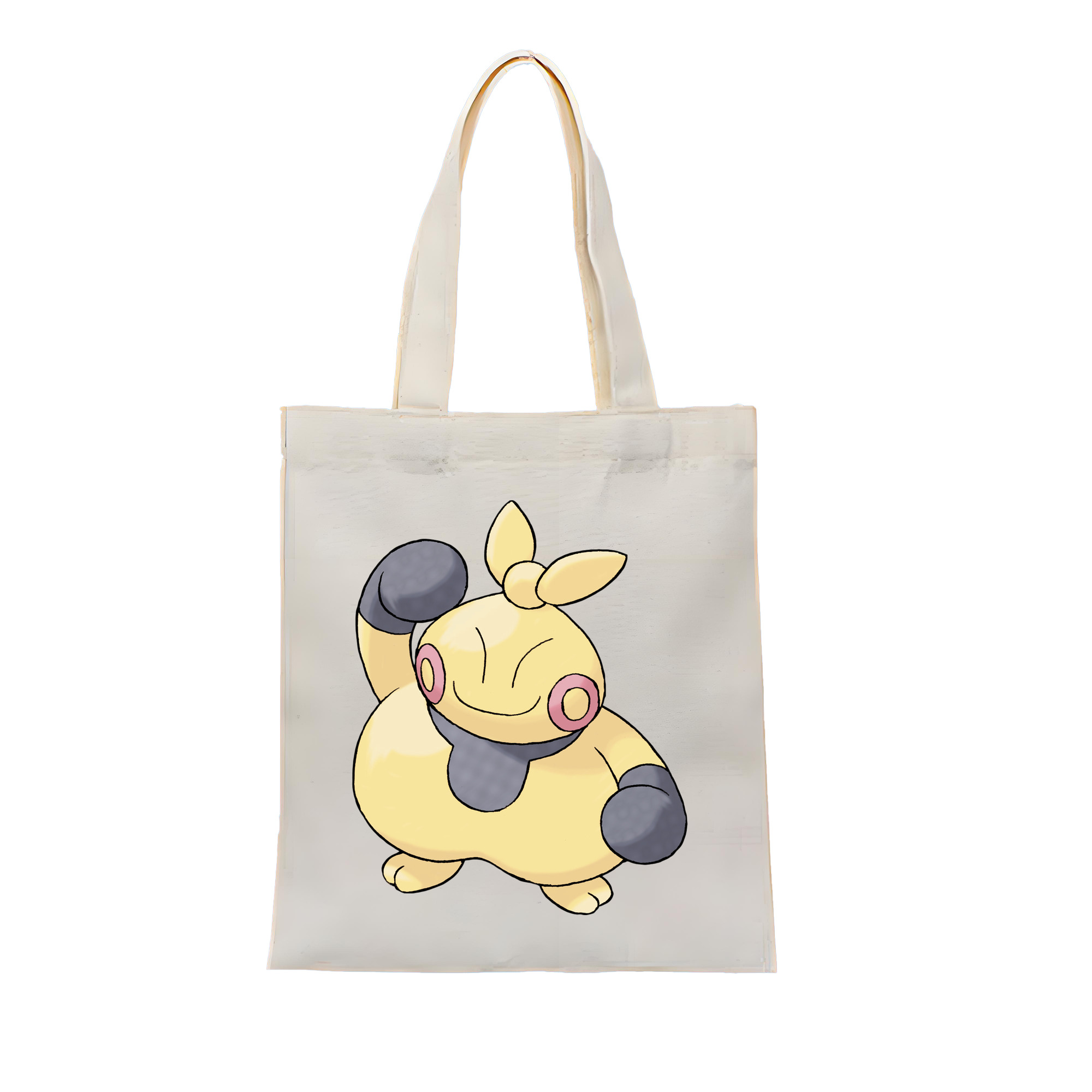 （画像用） ポケットモンスター Pokémon 縦型キャンバス生地手提げバッグ　トートバッグ