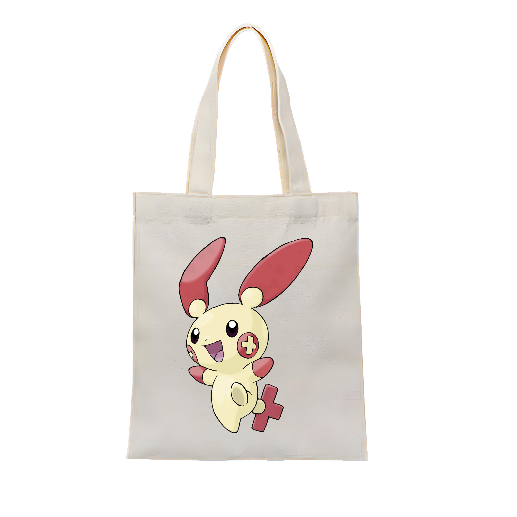 （画像用） ポケットモンスター Pokémon 縦型キャンバス生地手提げバッグ　トートバッグ