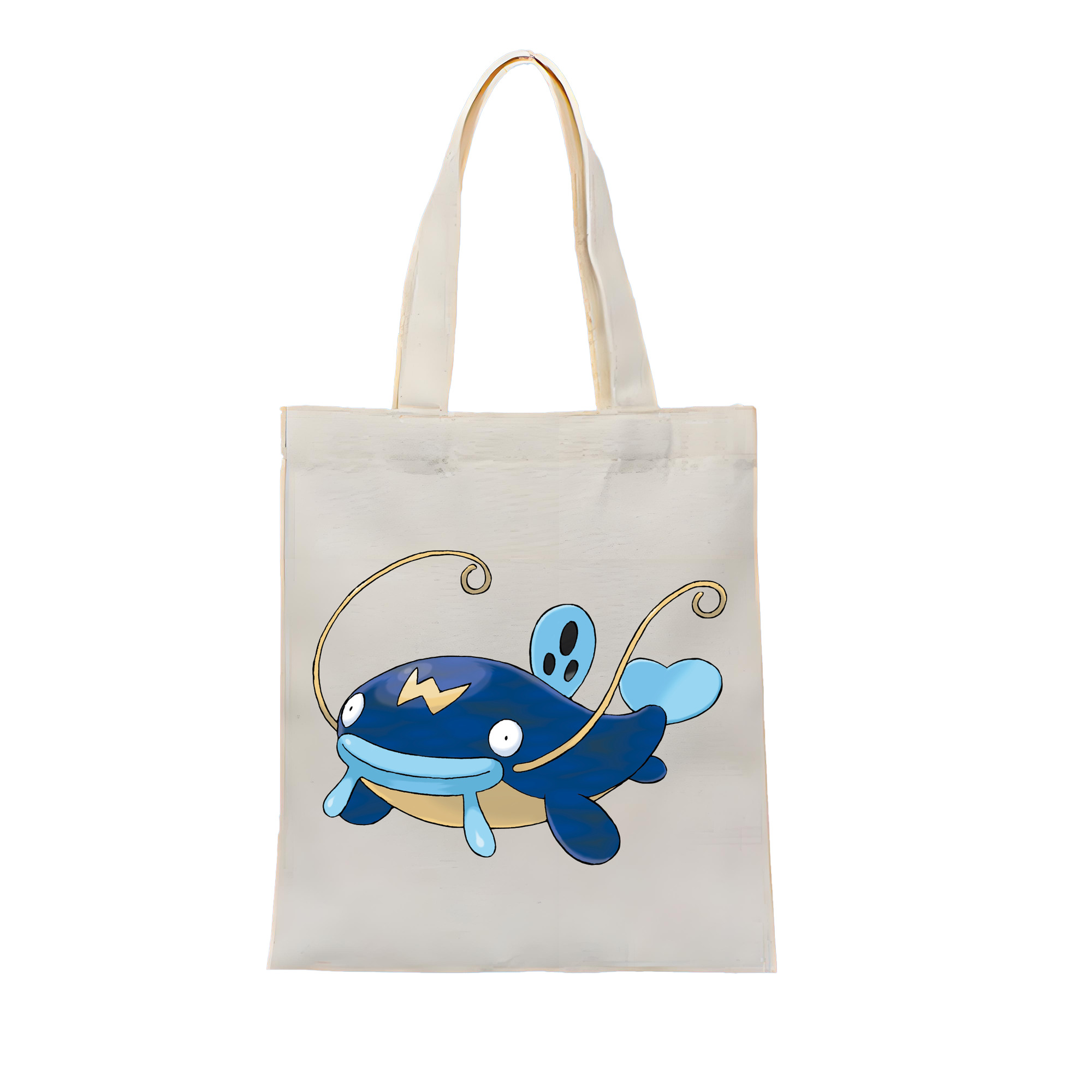 （画像用） ポケットモンスター Pokémon 縦型キャンバス生地手提げバッグ　トートバッグ