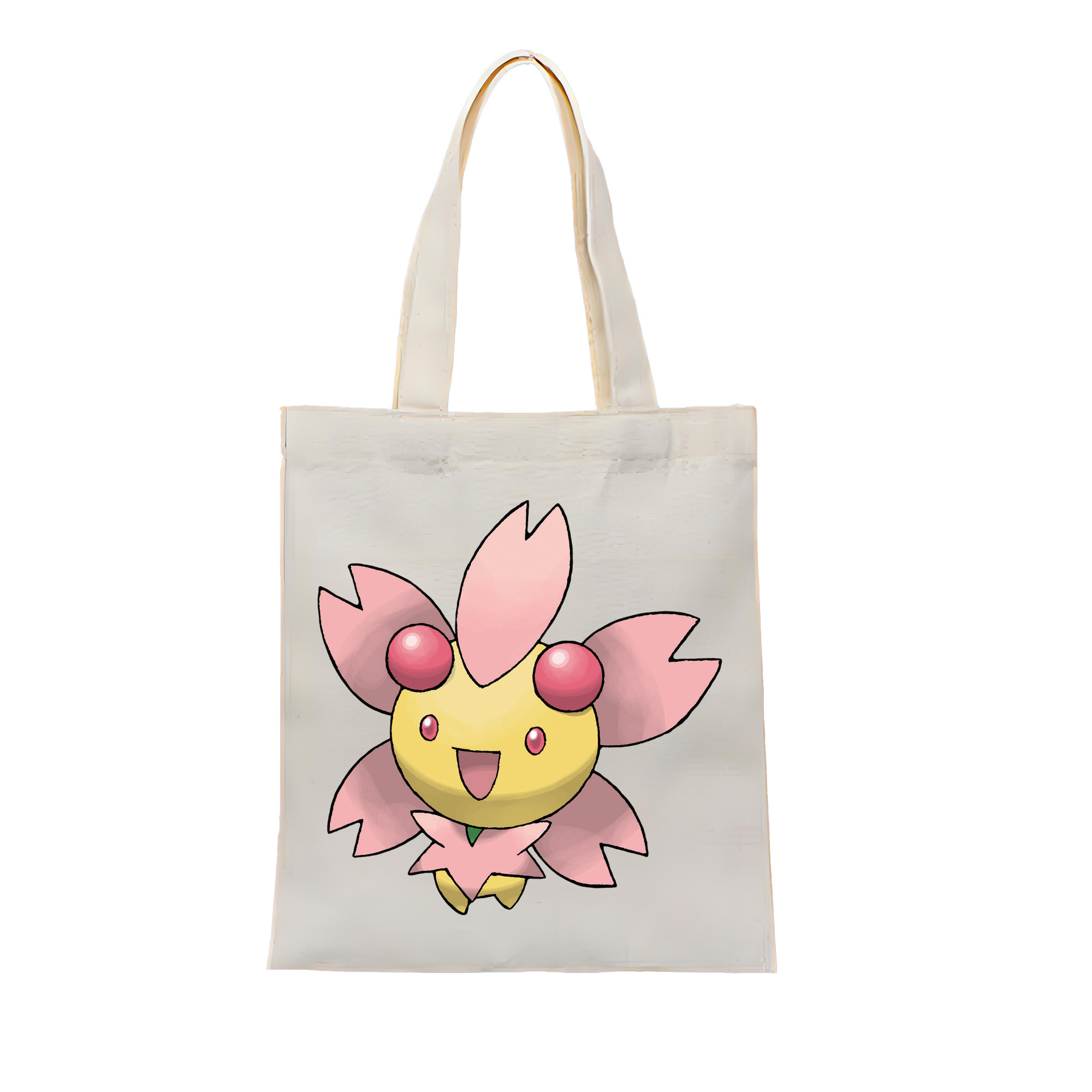 （画像用） ポケットモンスター Pokémon 縦型キャンバス生地手提げバッグ　トートバッグ