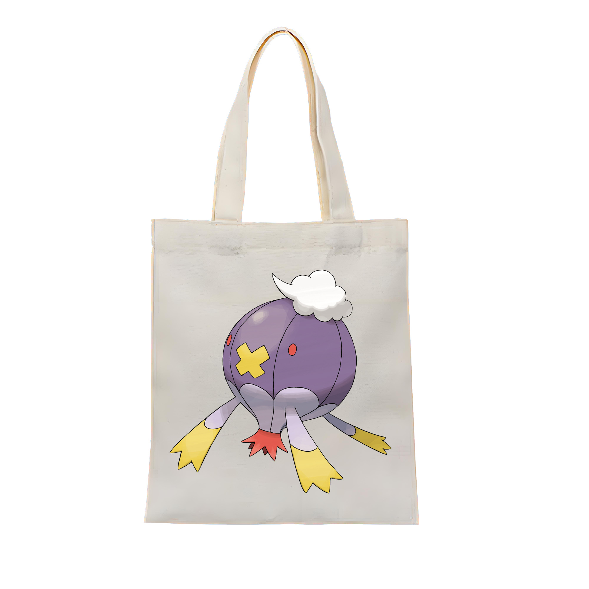 （画像用） ポケットモンスター Pokémon 縦型キャンバス生地手提げバッグ　トートバッグ