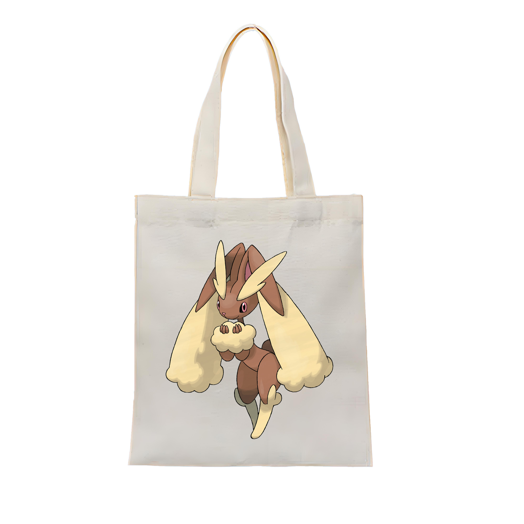（画像用） ポケットモンスター Pokémon 縦型キャンバス生地手提げバッグ　トートバッグ