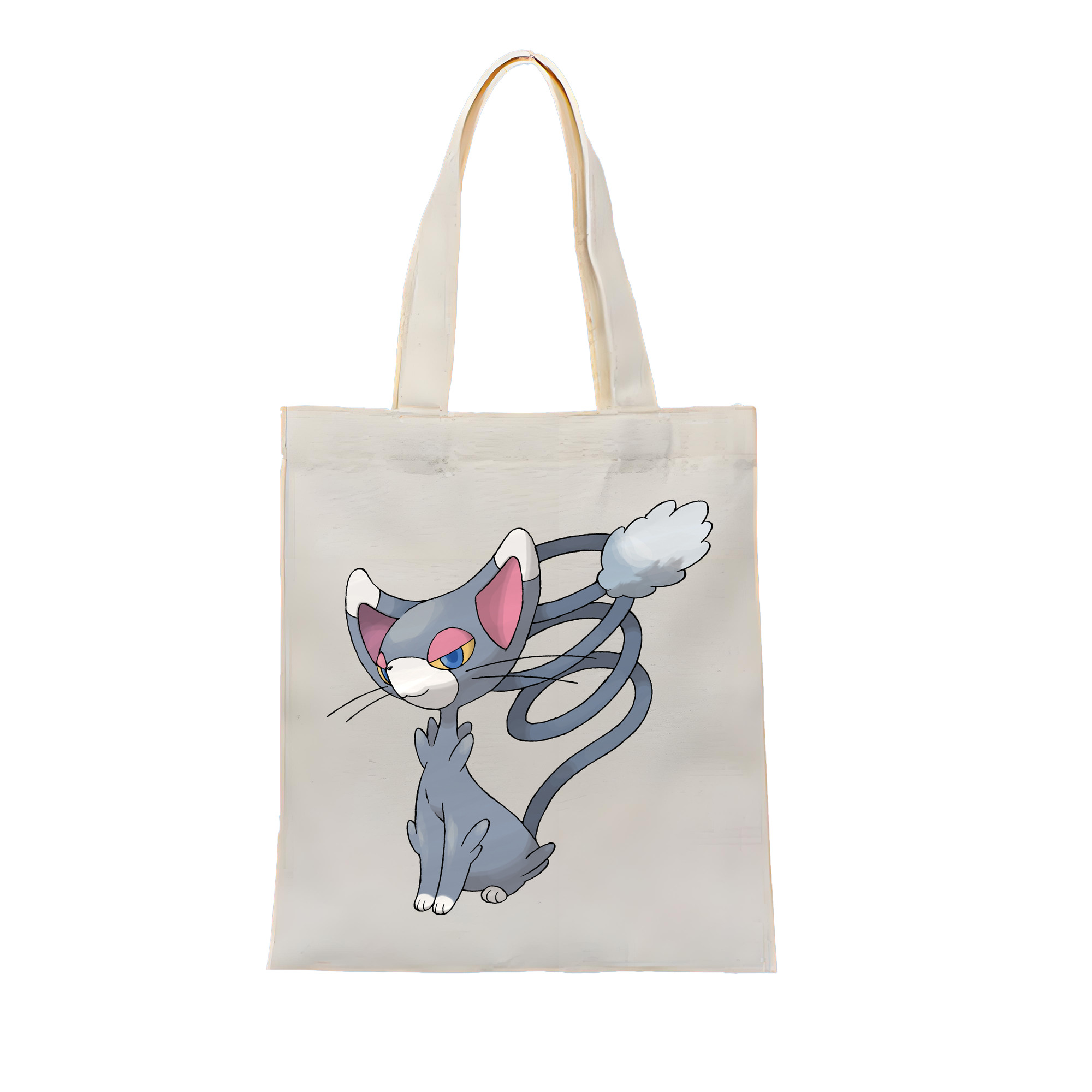 （画像用） ポケットモンスター Pokémon 縦型キャンバス生地手提げバッグ　トートバッグ