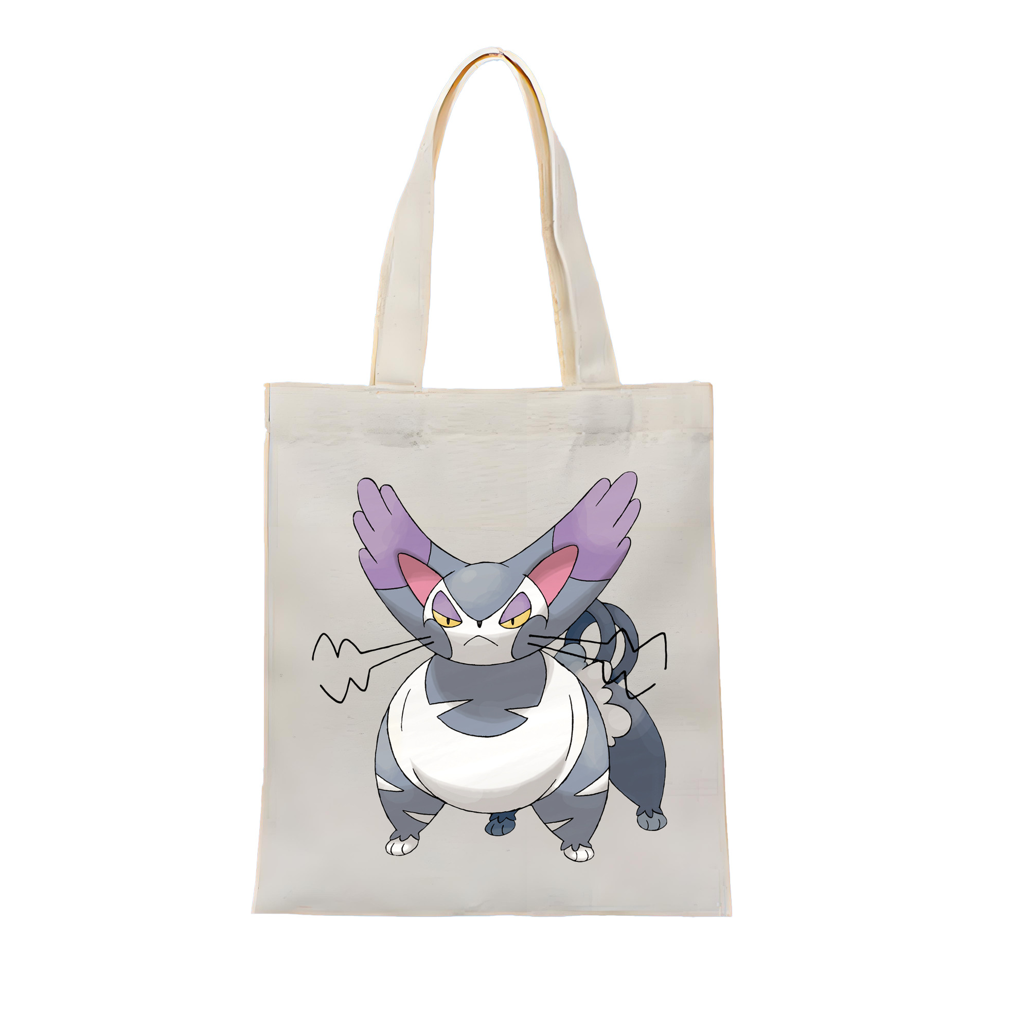 （画像用） ポケットモンスター Pokémon 縦型キャンバス生地手提げバッグ　トートバッグ