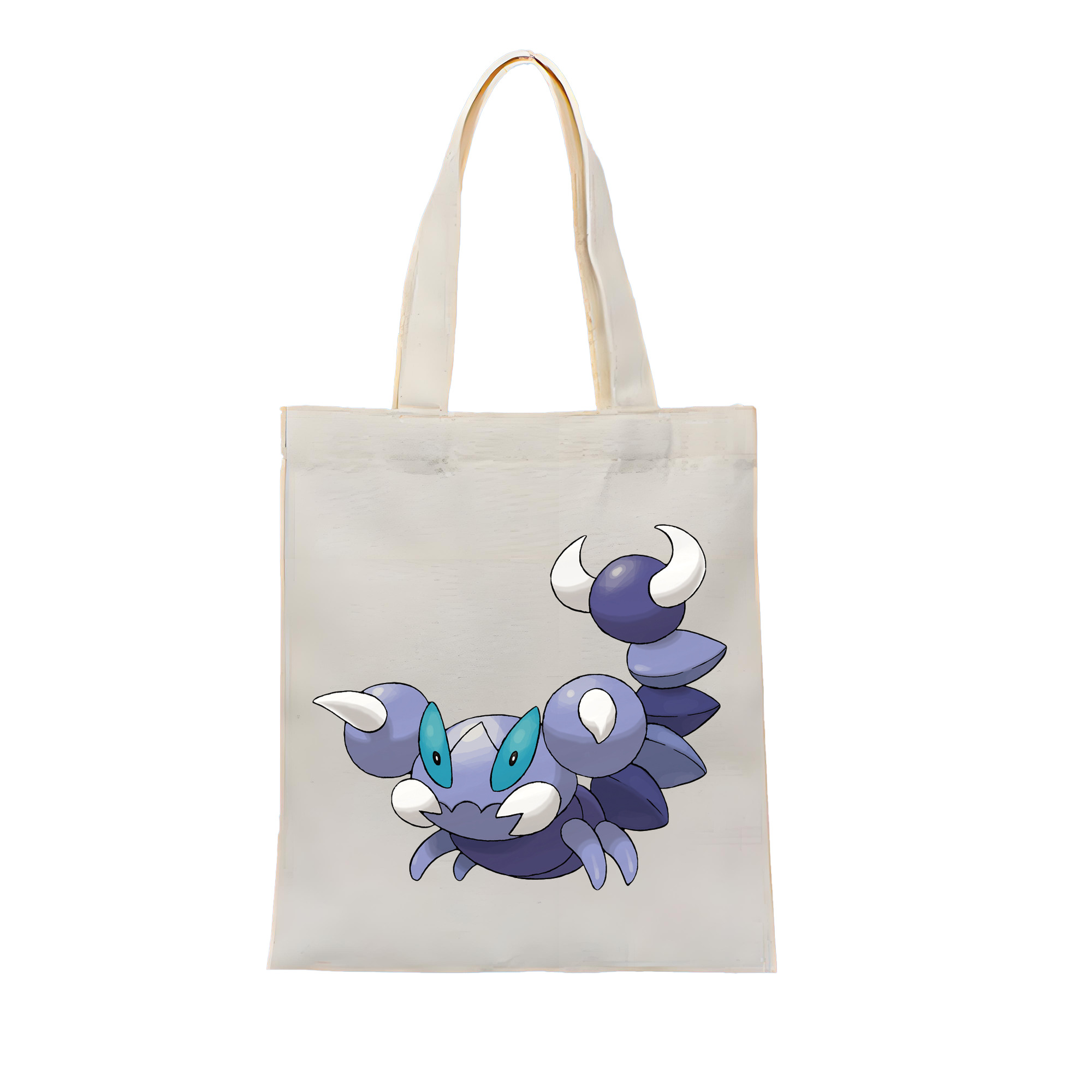 （画像用） ポケットモンスター Pokémon 縦型キャンバス生地手提げバッグ　トートバッグ