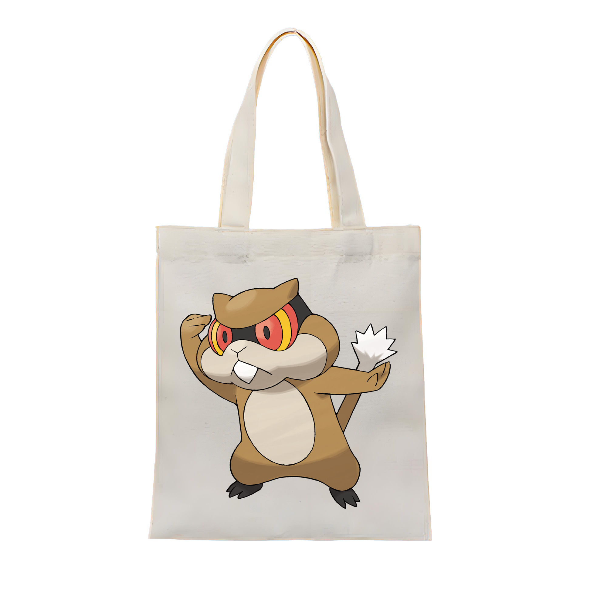（画像用） ポケットモンスター Pokémon 縦型キャンバス生地手提げバッグ　トートバッグ