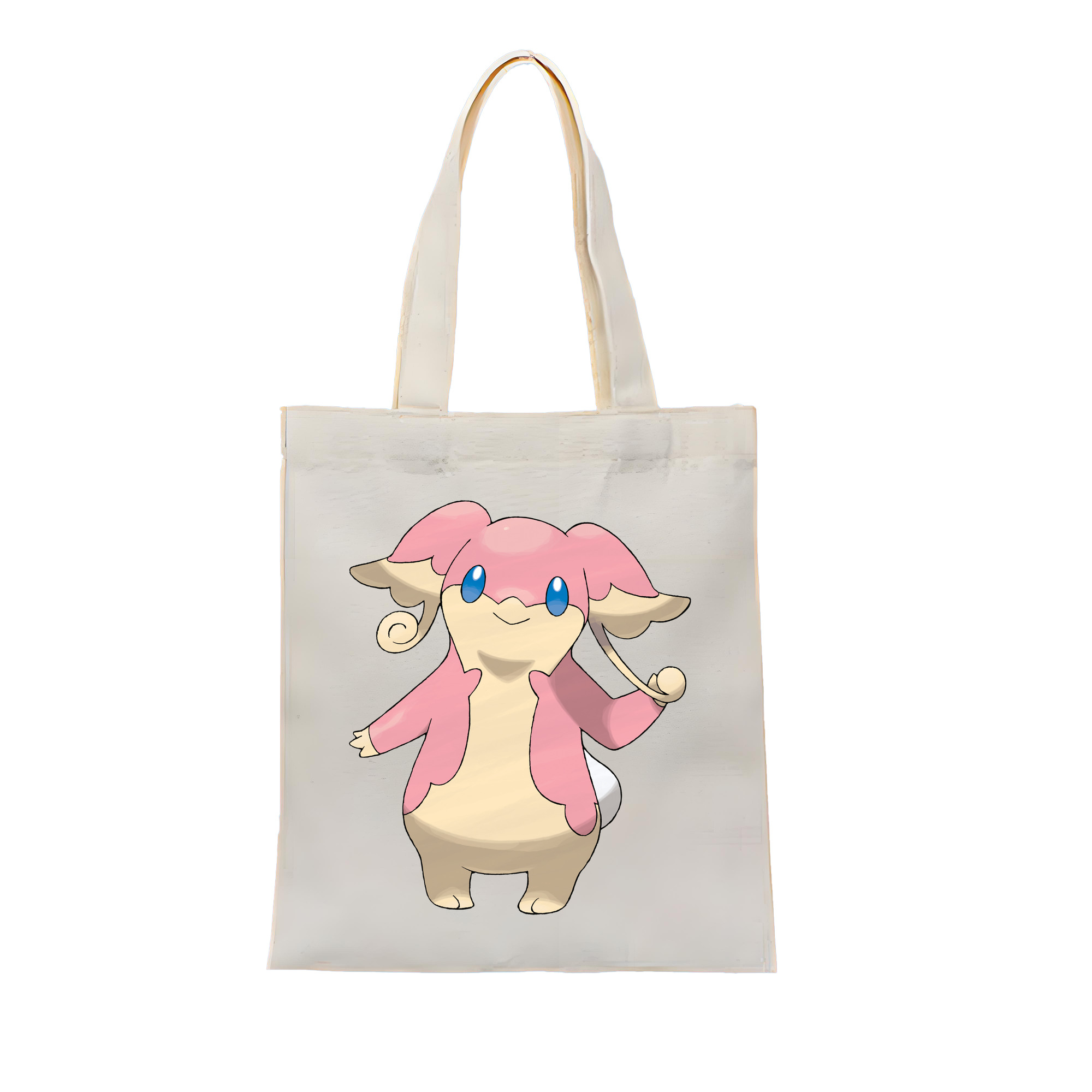 （画像用） ポケットモンスター Pokémon 縦型キャンバス生地手提げバッグ　トートバッグ