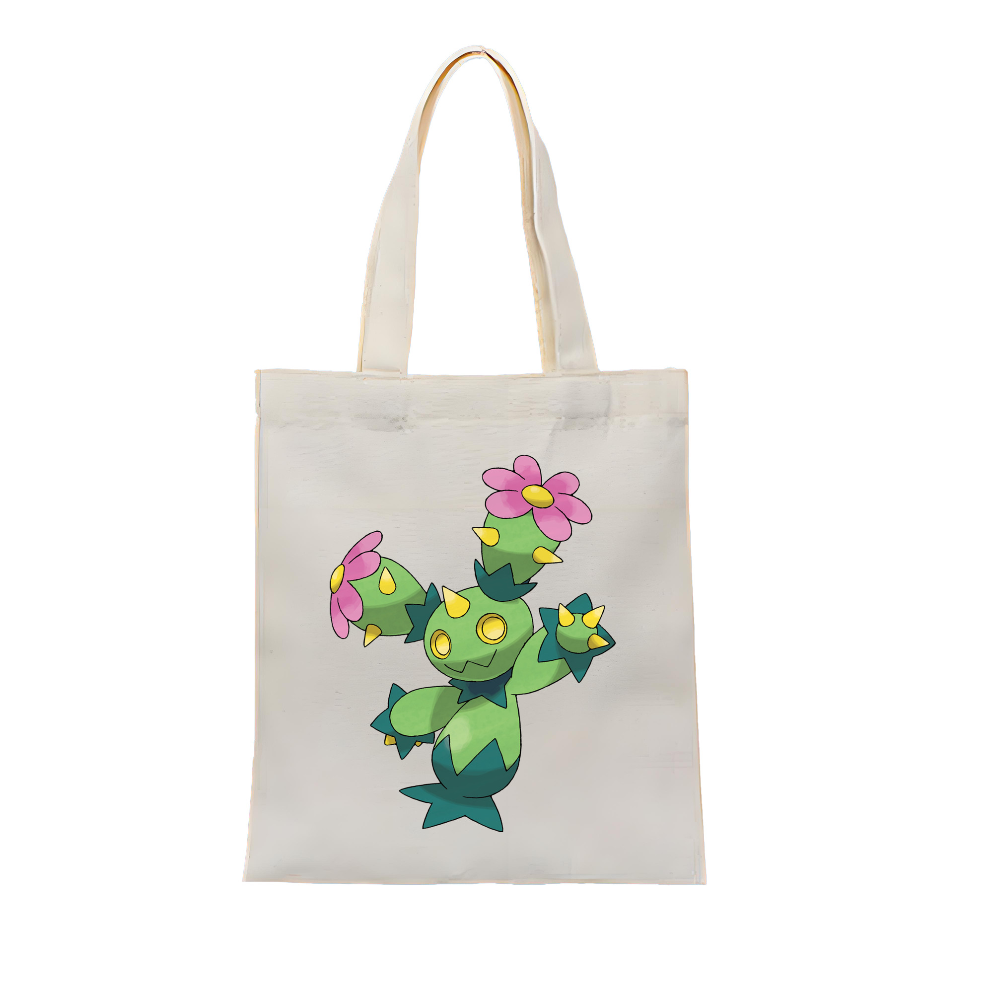 （画像用） ポケットモンスター Pokémon 縦型キャンバス生地手提げバッグ　トートバッグ
