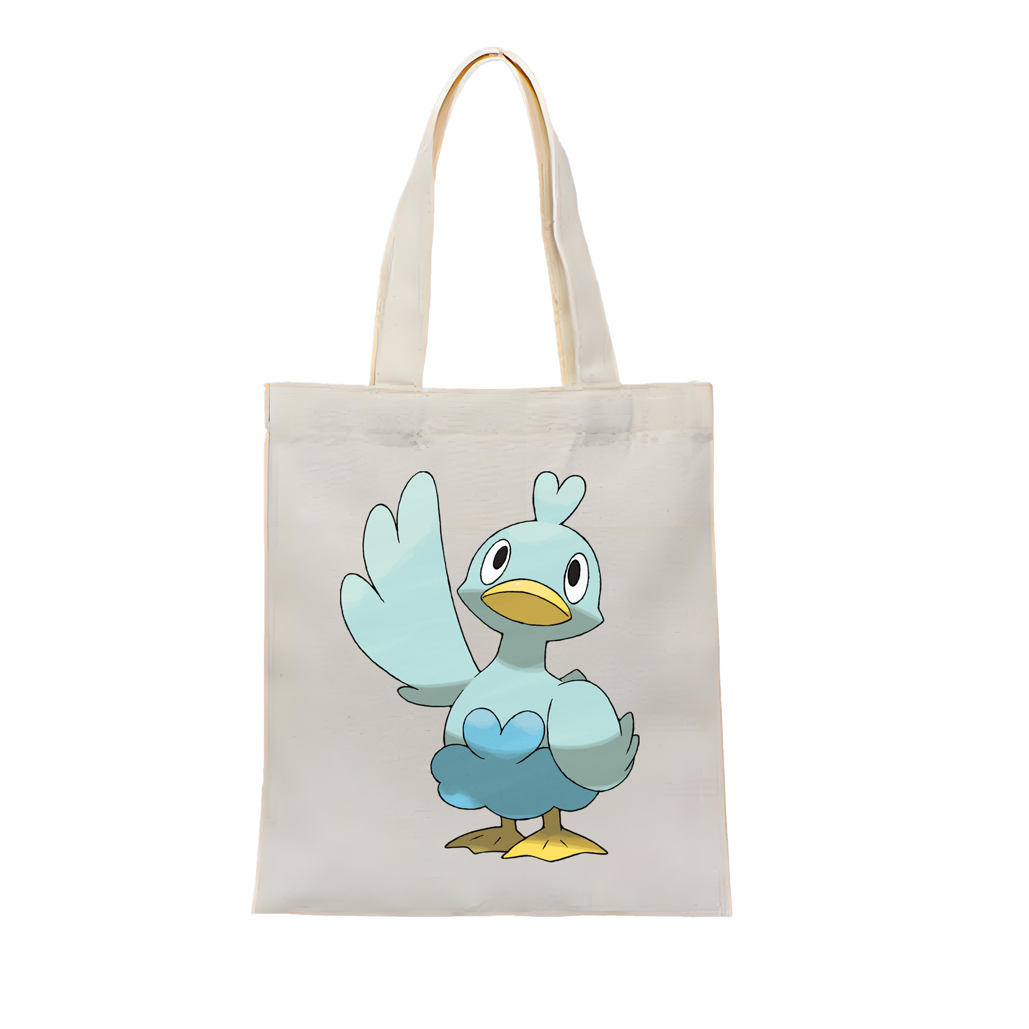 （画像用） ポケットモンスター Pokémon 縦型キャンバス生地手提げバッグ　トートバッグ