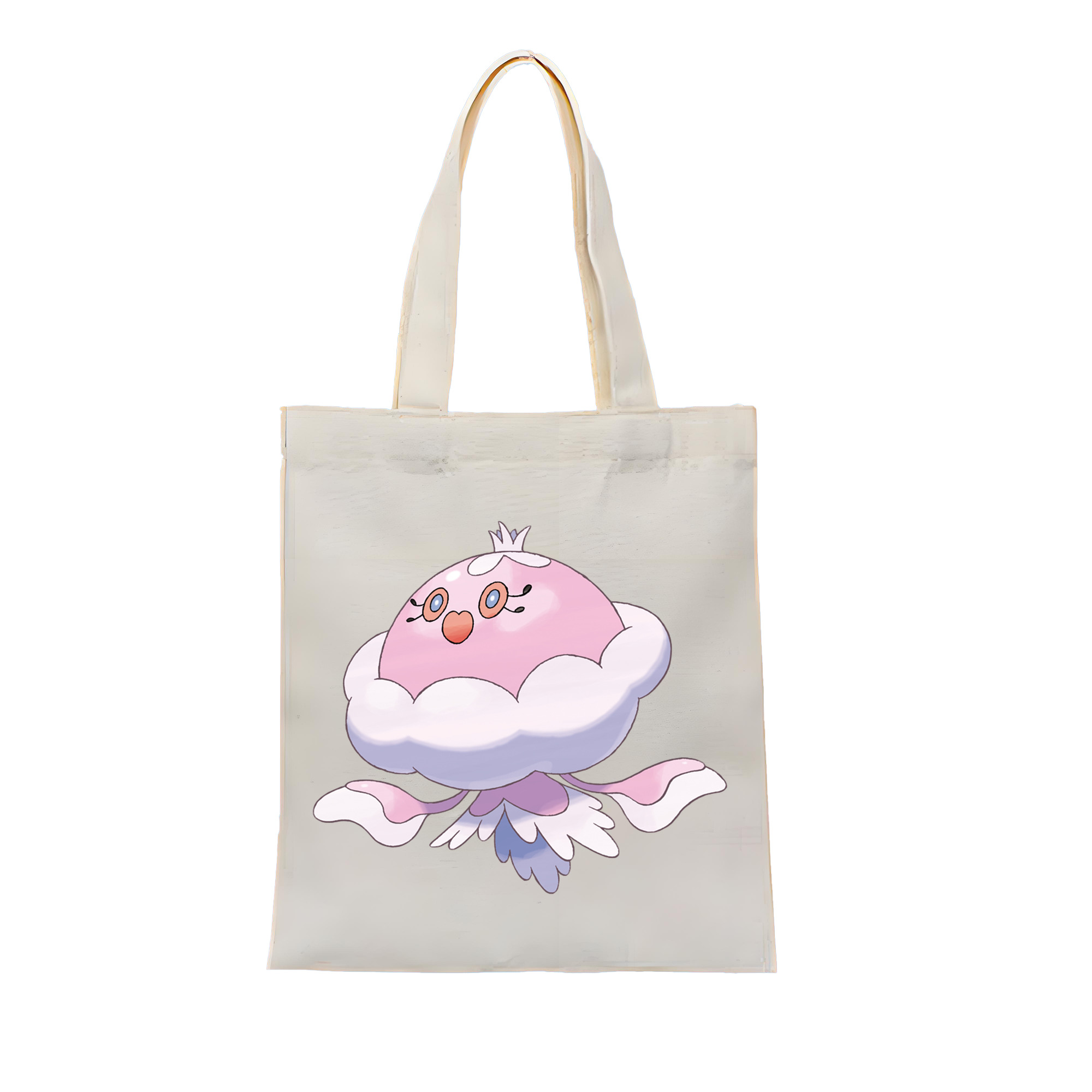 （画像用） ポケットモンスター Pokémon 縦型キャンバス生地手提げバッグ　トートバッグ