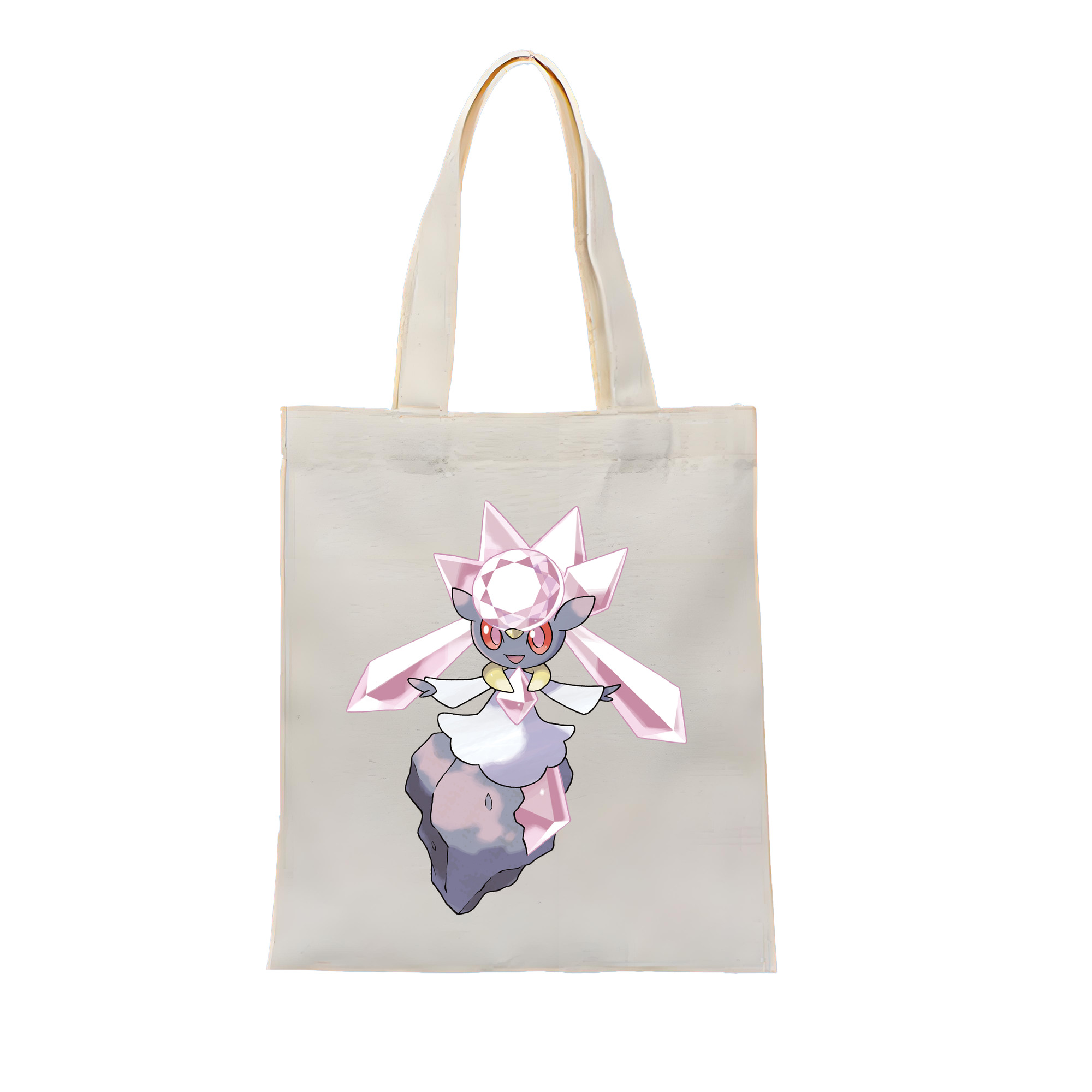 （画像用） ポケットモンスター Pokémon 縦型キャンバス生地手提げバッグ　トートバッグ