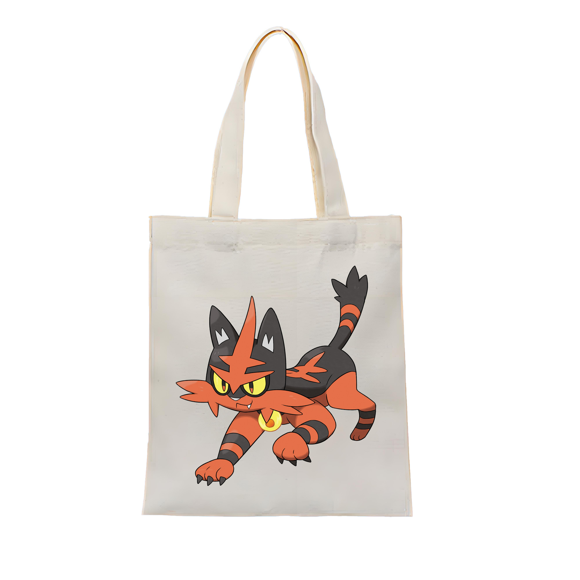 （画像用） ポケットモンスター Pokémon 縦型キャンバス生地手提げバッグ　トートバッグ