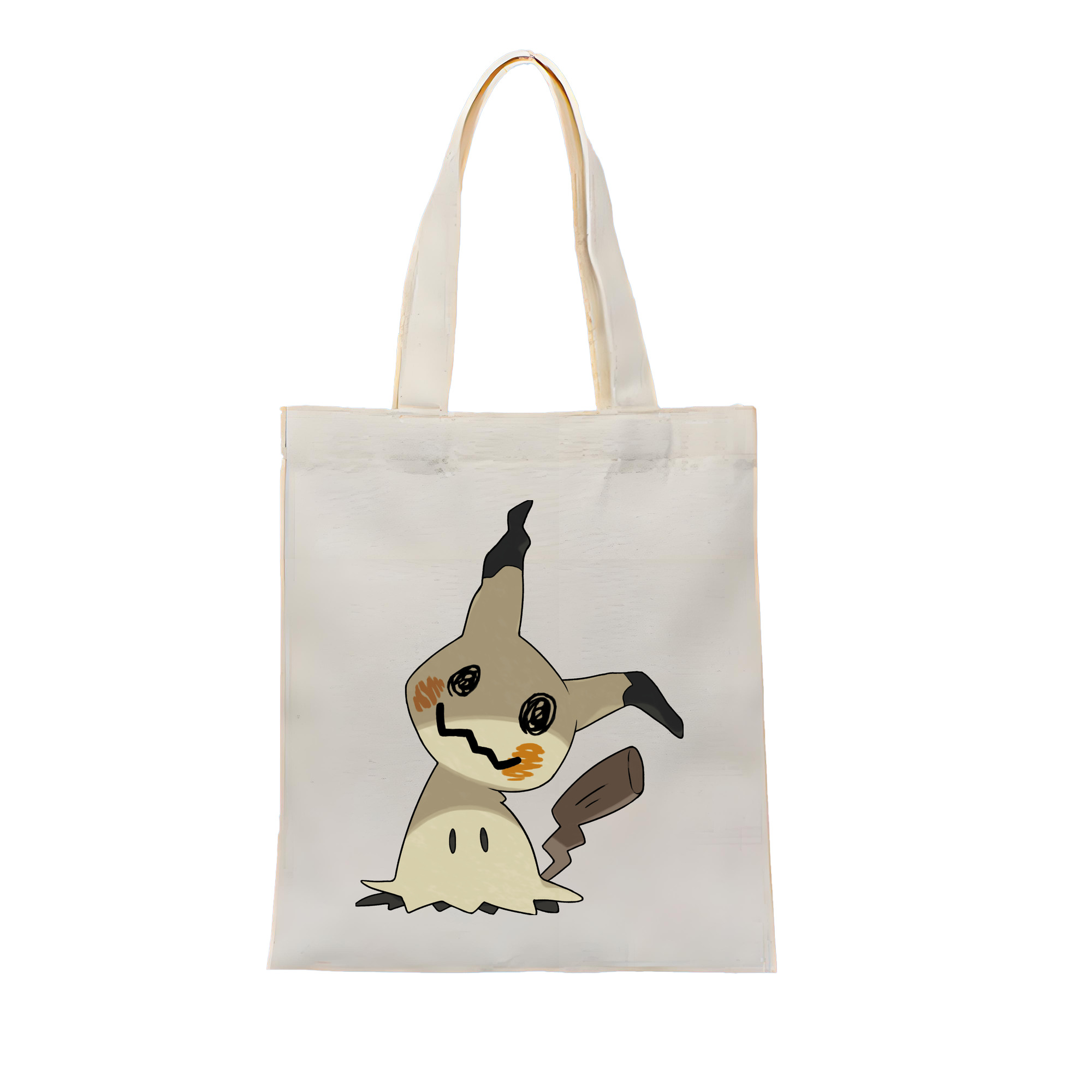 （画像用） ポケットモンスター Pokémon 縦型キャンバス生地手提げバッグ　トートバッグ
