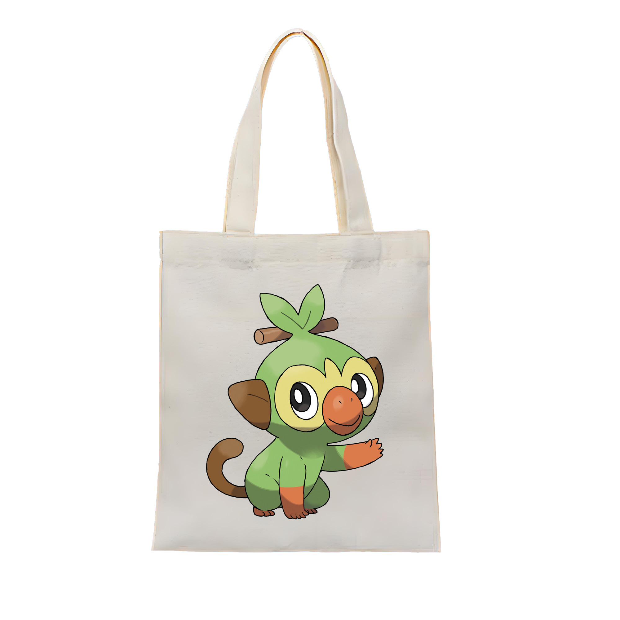 （画像用） ポケットモンスター Pokémon 縦型キャンバス生地手提げバッグ　トートバッグ