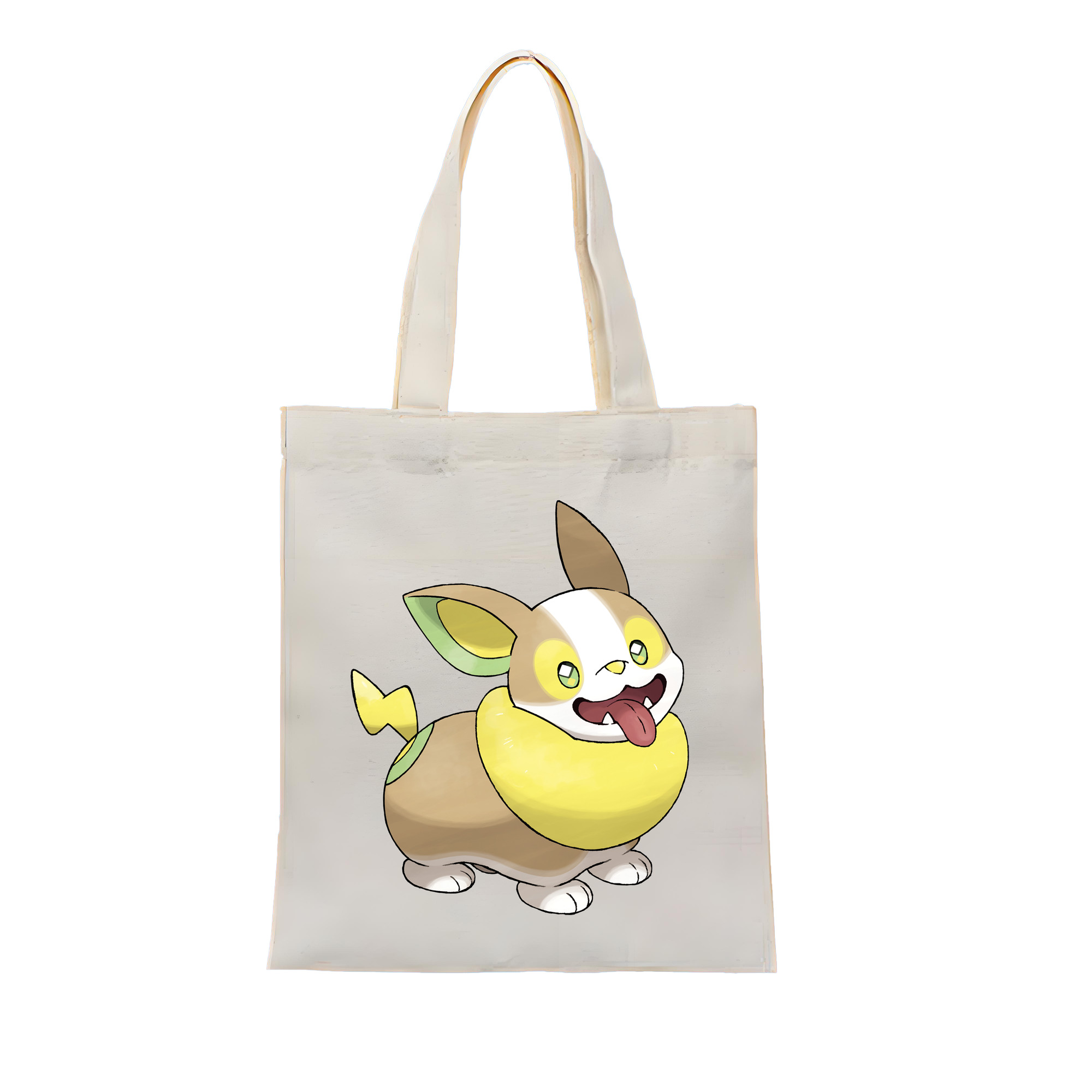 （画像用） ポケットモンスター Pokémon 縦型キャンバス生地手提げバッグ　トートバッグ