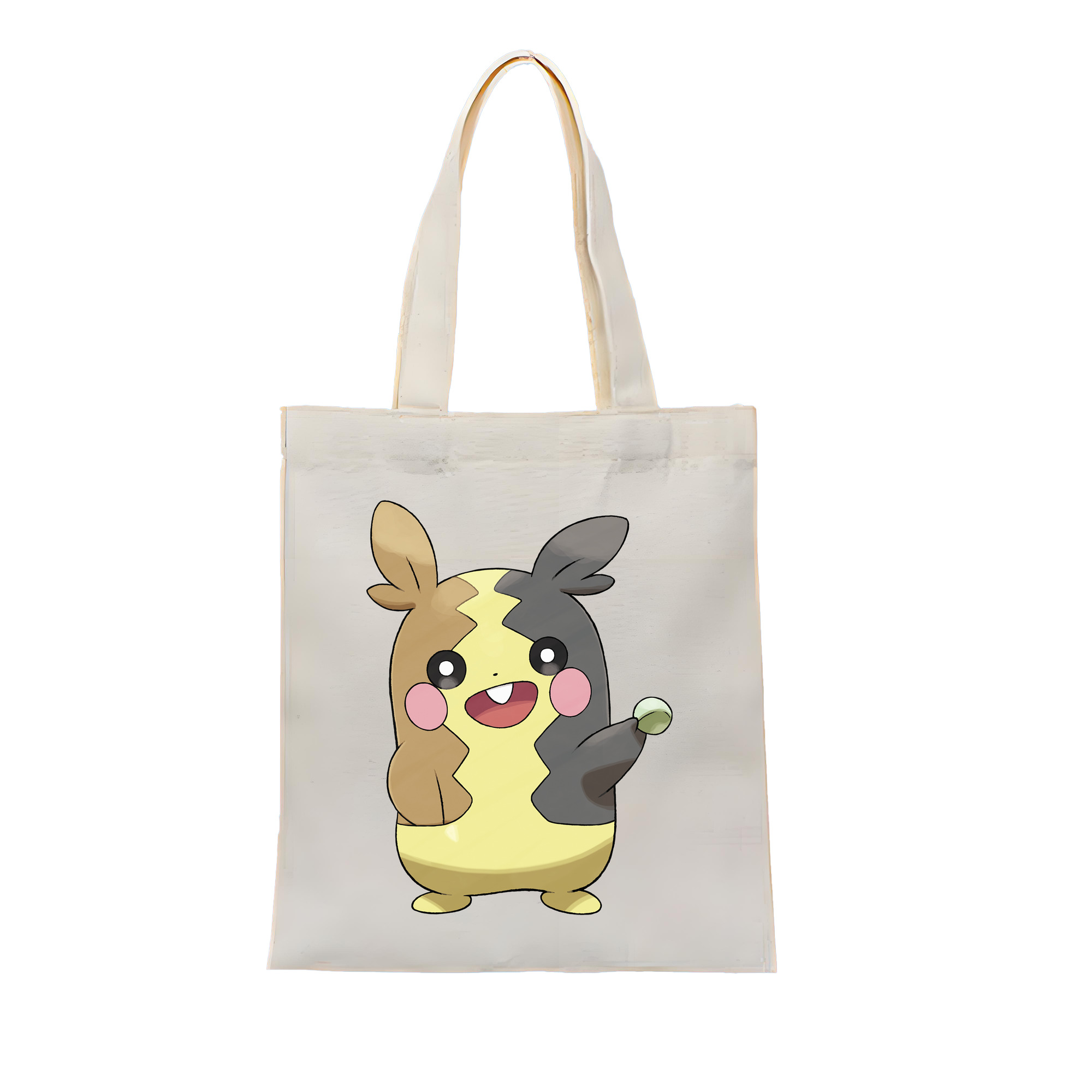 （画像用） ポケットモンスター Pokémon 縦型キャンバス生地手提げバッグ　トートバッグ
