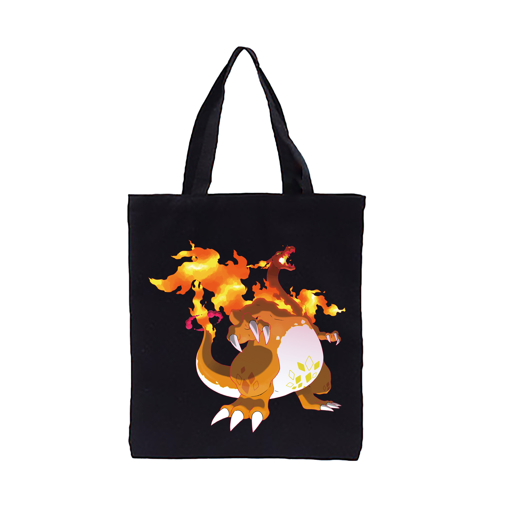 （画像用） ポケットモンスター Pokémon 縦型キャンバス生地手提げバッグ　トートバッグ