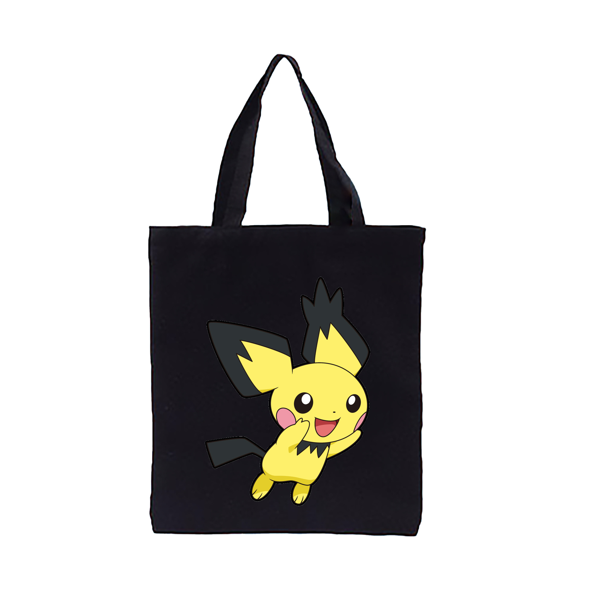（画像用） ポケットモンスター Pokémon 縦型キャンバス生地手提げバッグ　トートバッグ