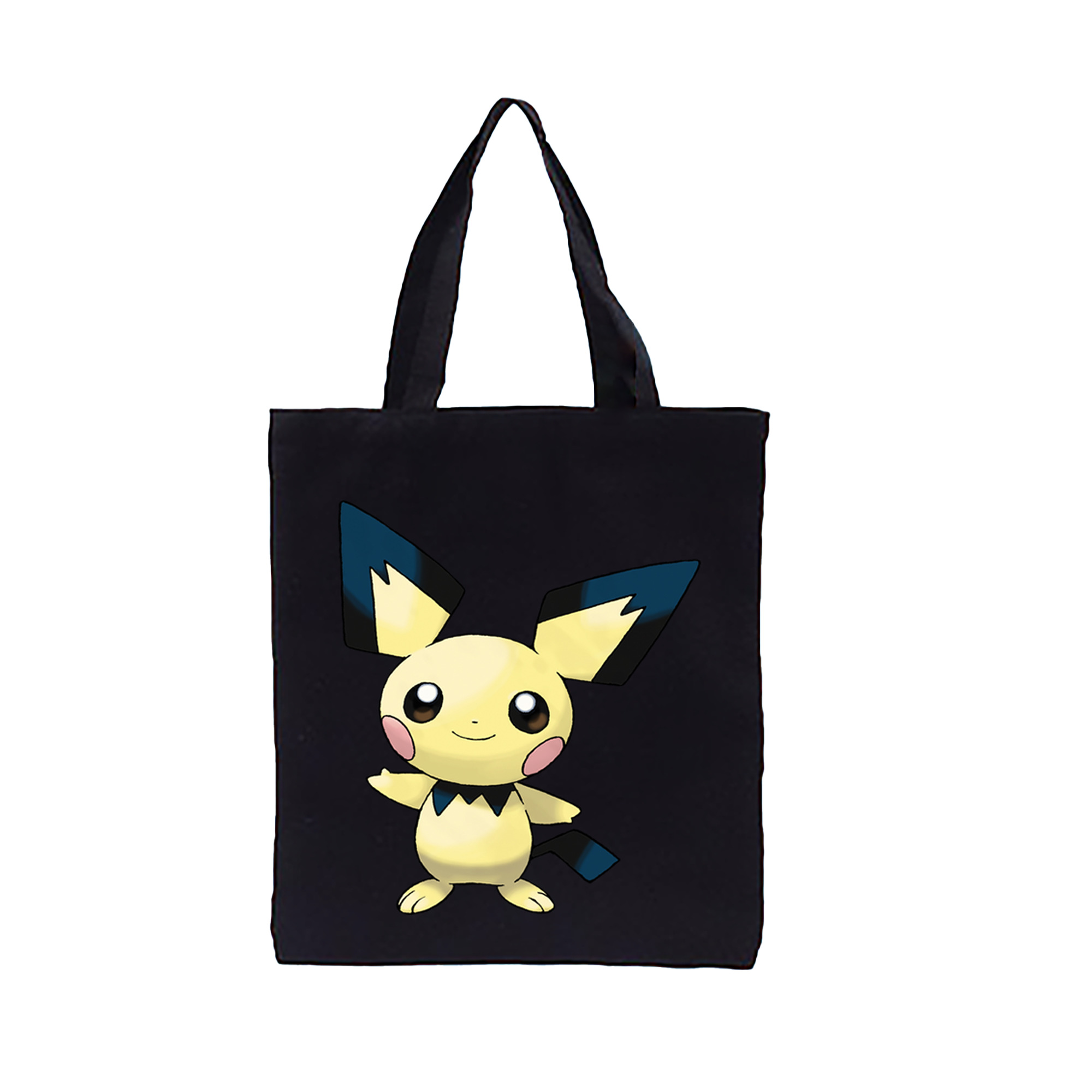 （画像用） ポケットモンスター Pokémon 縦型キャンバス生地手提げバッグ　トートバッグ
