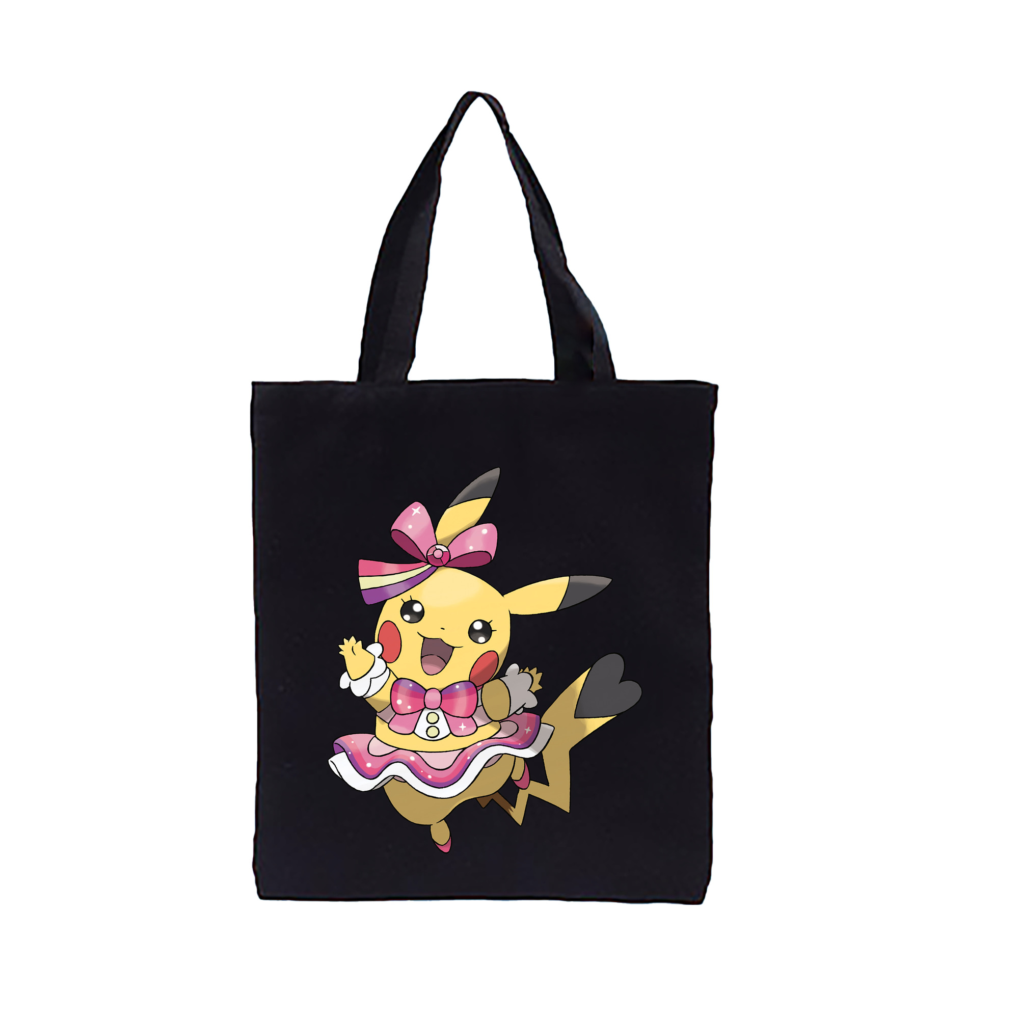 （画像用） ポケットモンスター Pokémon 縦型キャンバス生地手提げバッグ　トートバッグ