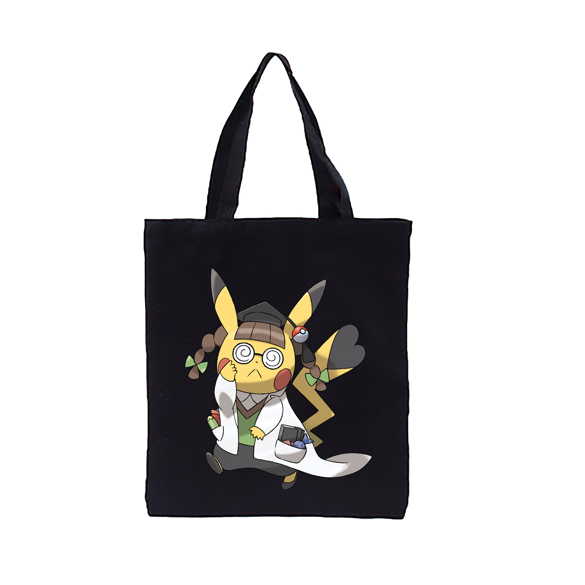 （画像用） ポケットモンスター Pokémon 縦型キャンバス生地手提げバッグ　トートバッグ