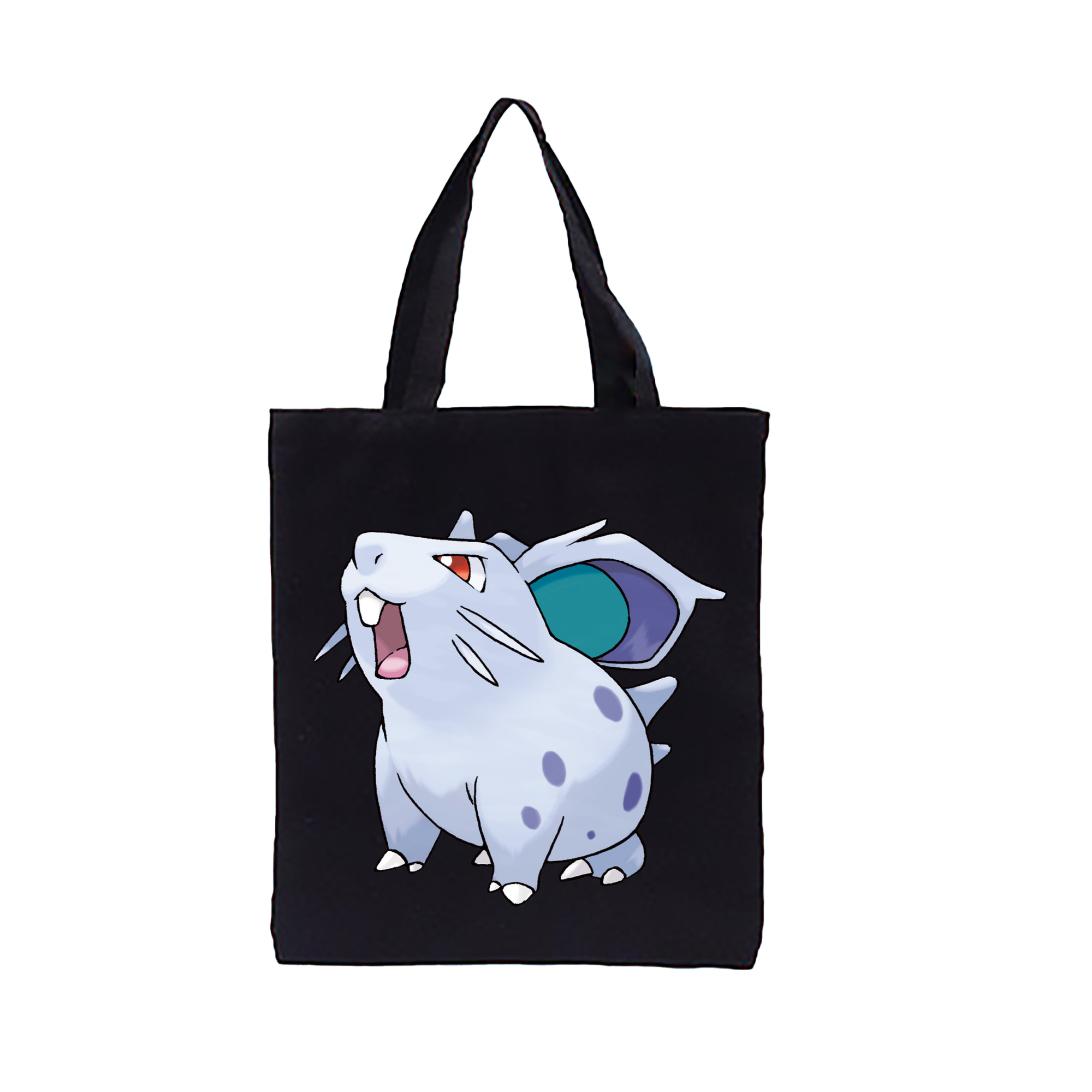 （画像用） ポケットモンスター Pokémon 縦型キャンバス生地手提げバッグ　トートバッグ