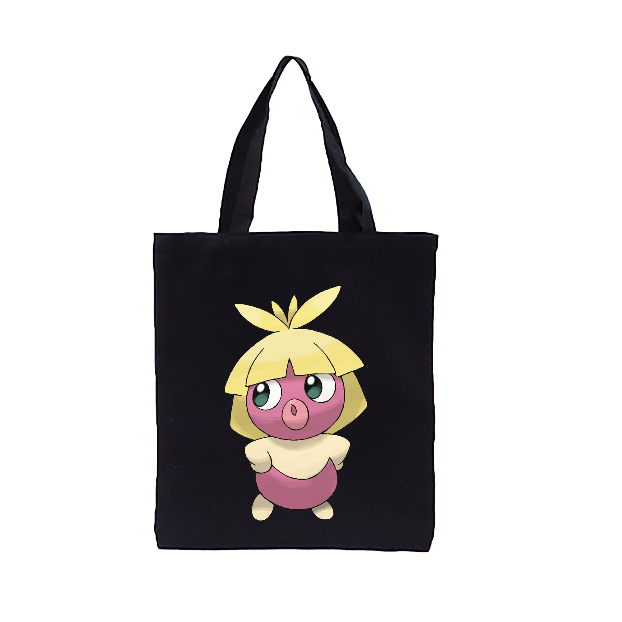 （画像用） ポケットモンスター Pokémon 縦型キャンバス生地手提げバッグ　トートバッグ