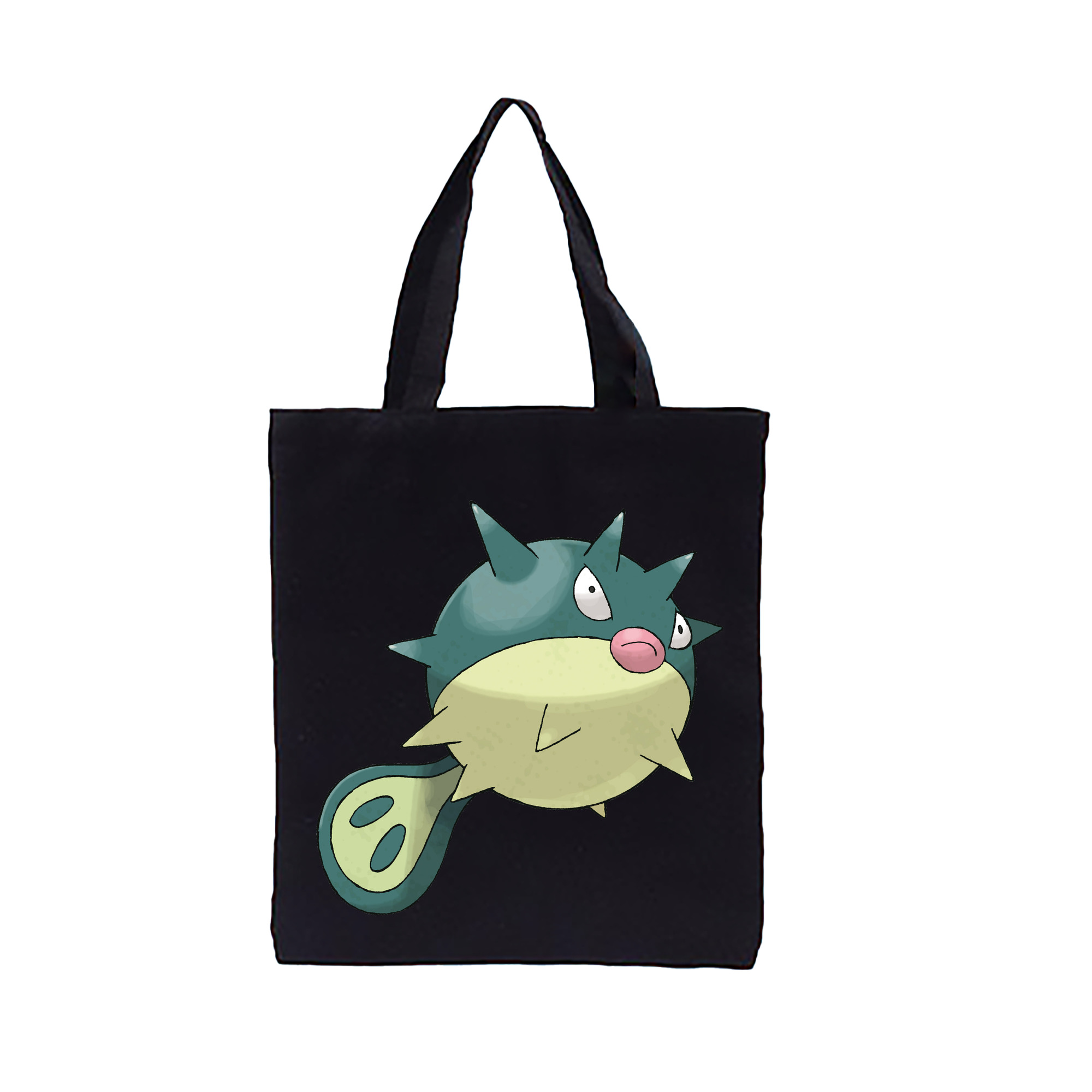 （画像用） ポケットモンスター Pokémon 縦型キャンバス生地手提げバッグ　トートバッグ
