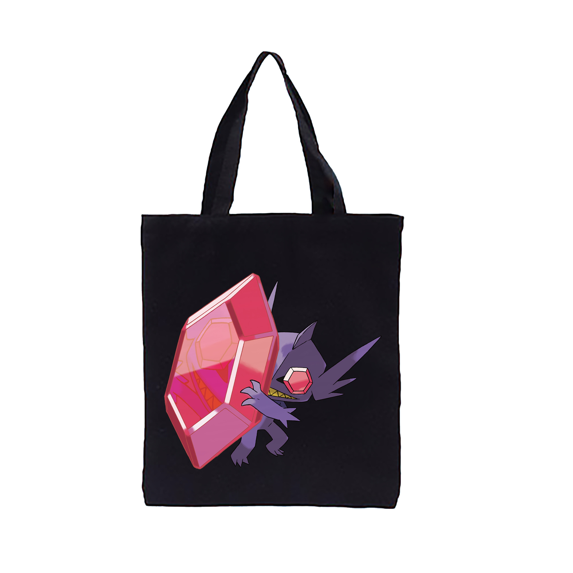 （画像用） ポケットモンスター Pokémon 縦型キャンバス生地手提げバッグ　トートバッグ