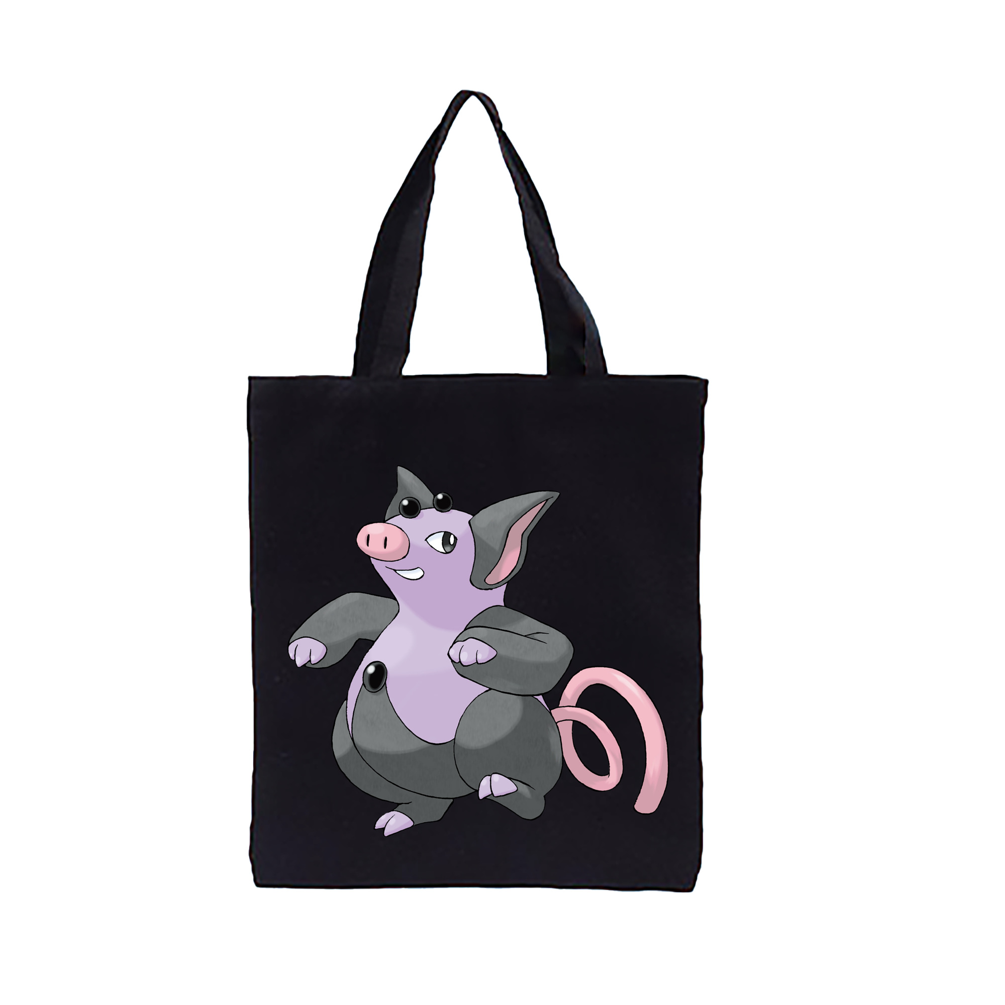 （画像用） ポケットモンスター Pokémon 縦型キャンバス生地手提げバッグ　トートバッグ