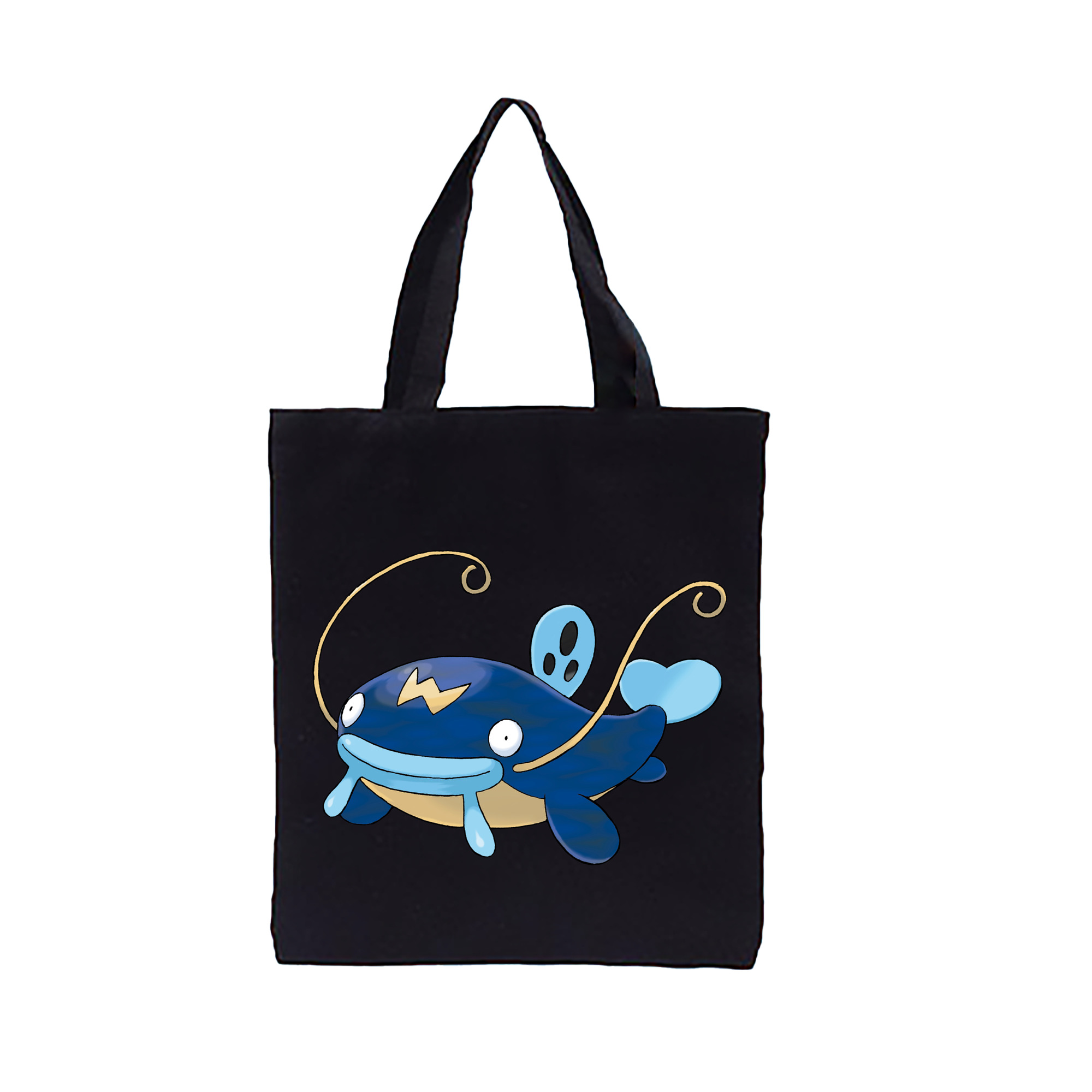 （画像用） ポケットモンスター Pokémon 縦型キャンバス生地手提げバッグ　トートバッグ