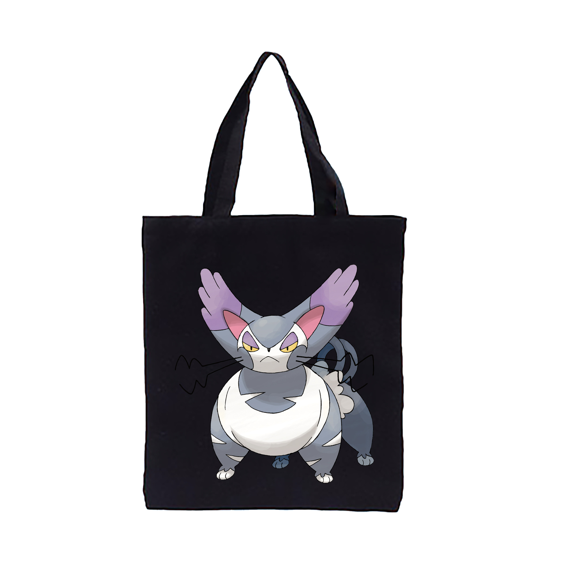（画像用） ポケットモンスター Pokémon 縦型キャンバス生地手提げバッグ　トートバッグ