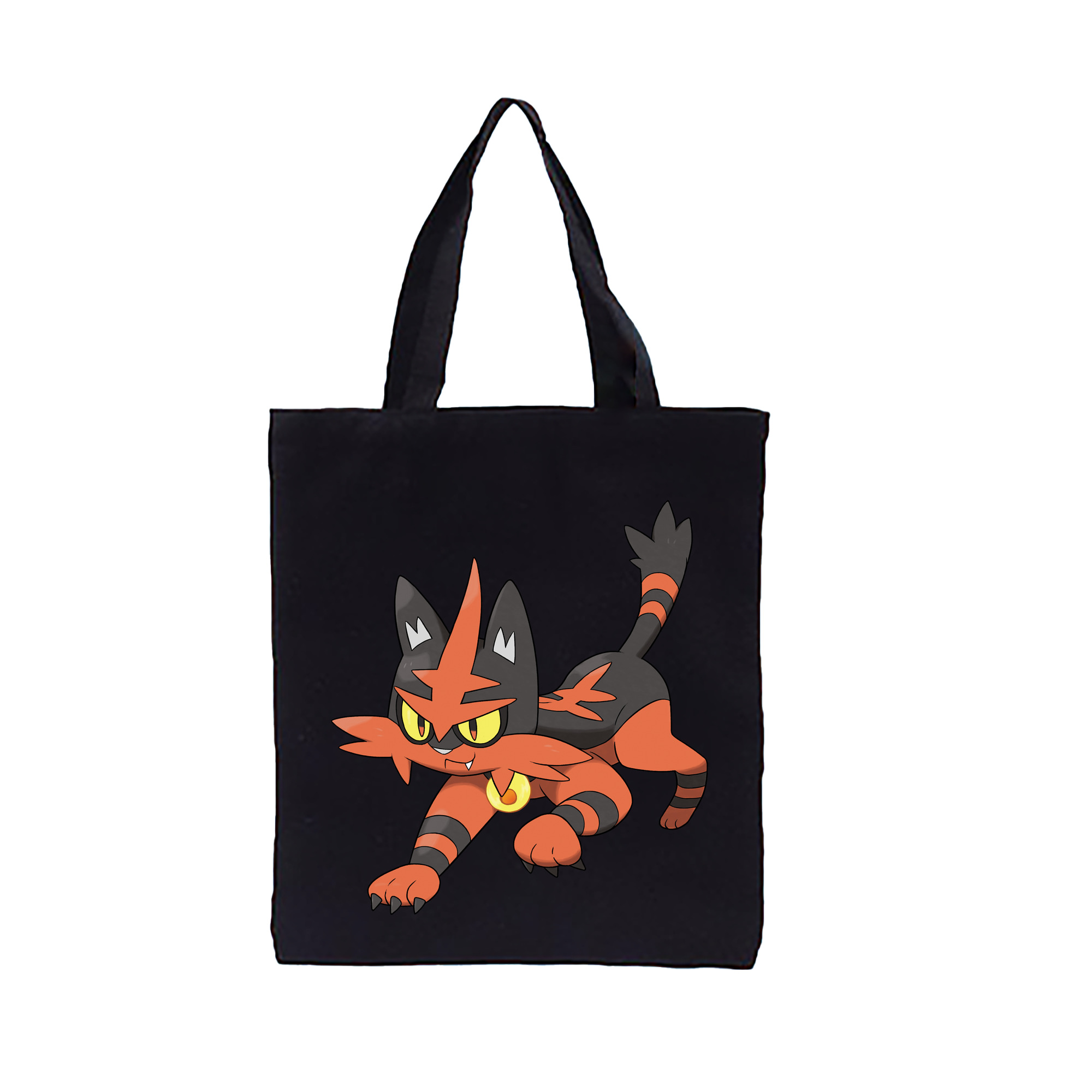 （画像用） ポケットモンスター Pokémon 縦型キャンバス生地手提げバッグ　トートバッグ