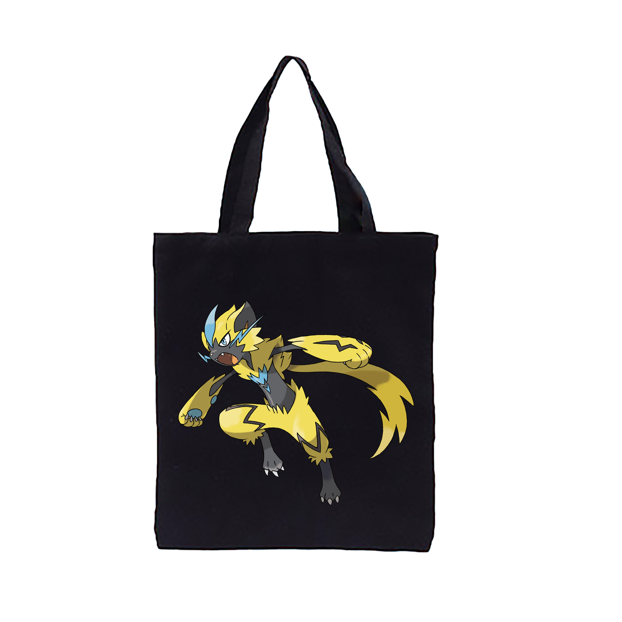（画像用） ポケットモンスター Pokémon 縦型キャンバス生地手提げバッグ　トートバッグ