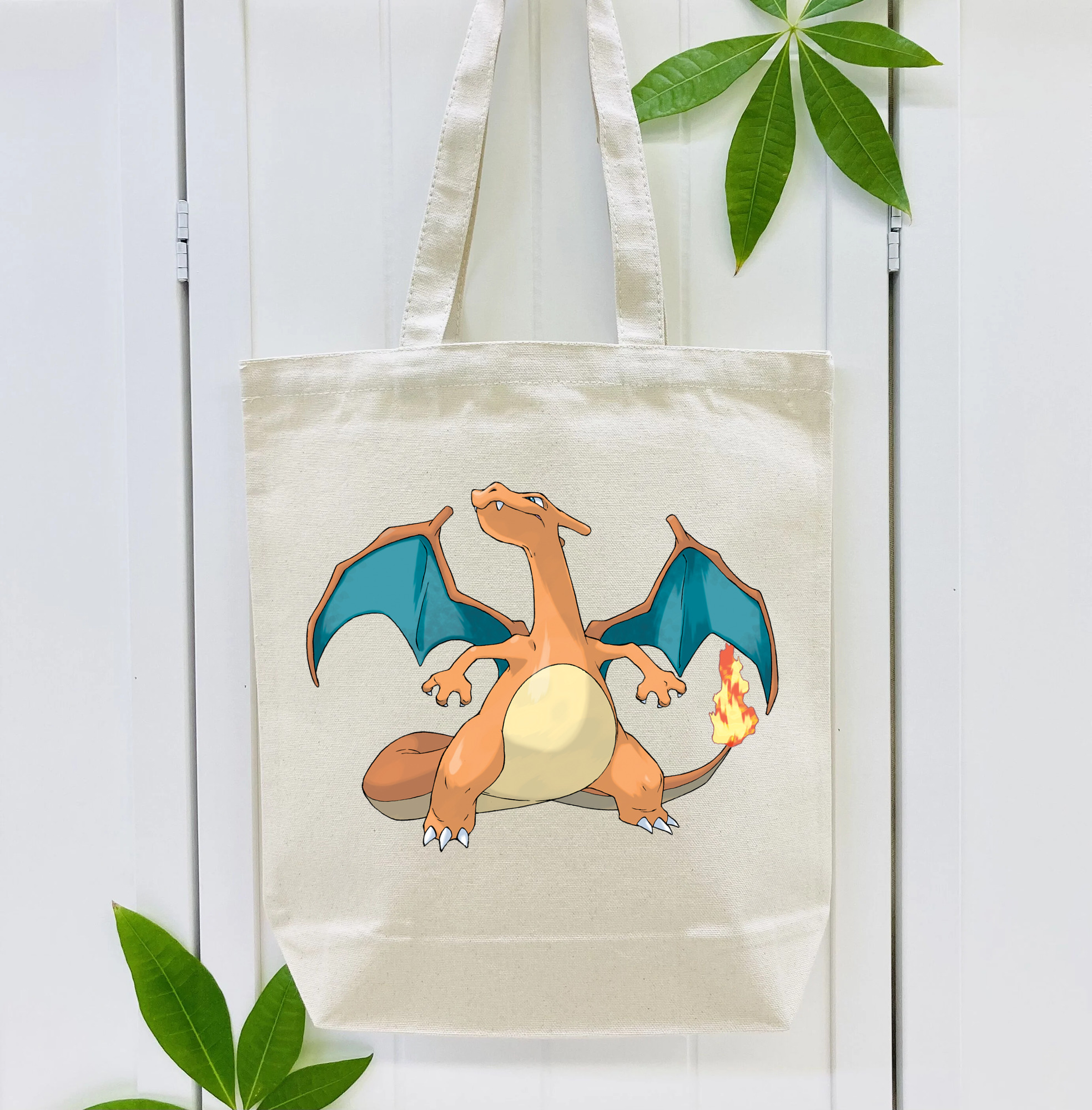 ポケットモンスター Pokémon 縦型キャンバス生地手提げバッグ　トートバッグ