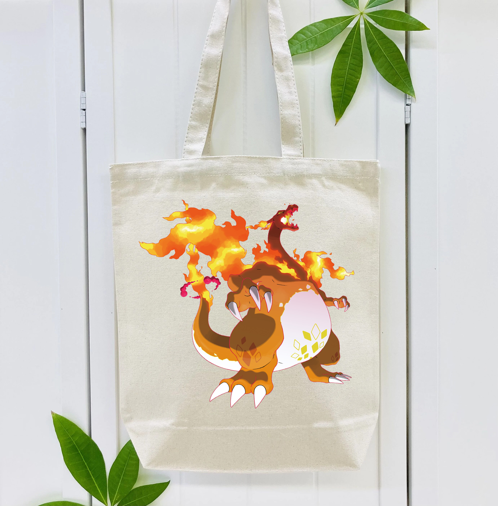 ポケットモンスター Pokémon 縦型キャンバス生地手提げバッグ　トートバッグ