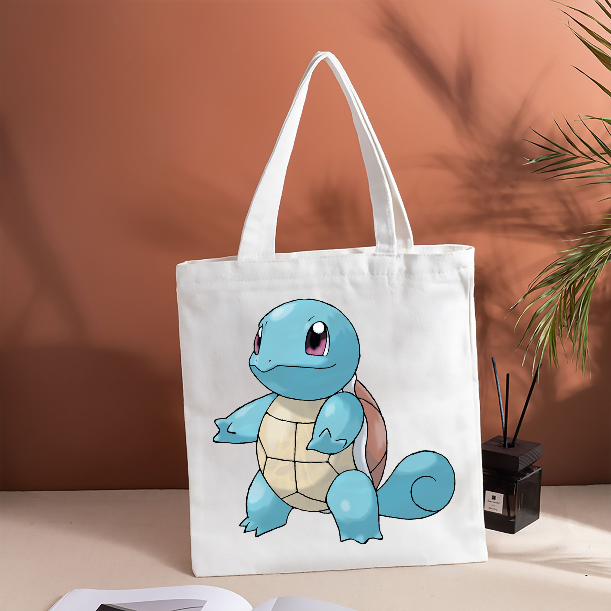 ポケットモンスター Pokémon 縦型キャンバス生地手提げバッグ　トートバッグ