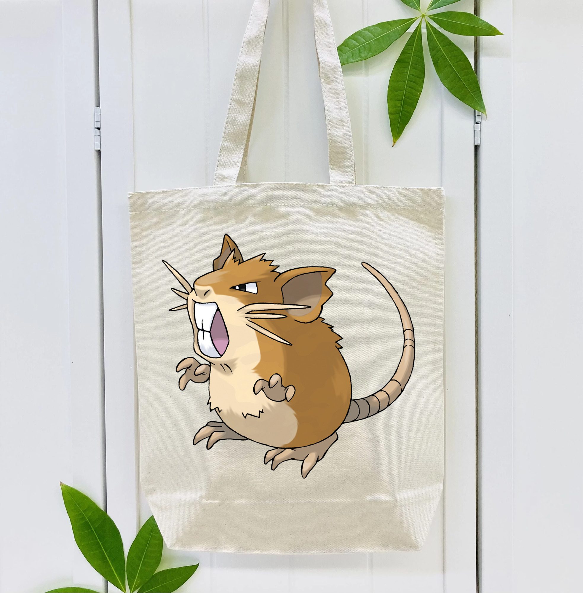 ポケットモンスター Pokémon 縦型キャンバス生地手提げバッグ　トートバッグ