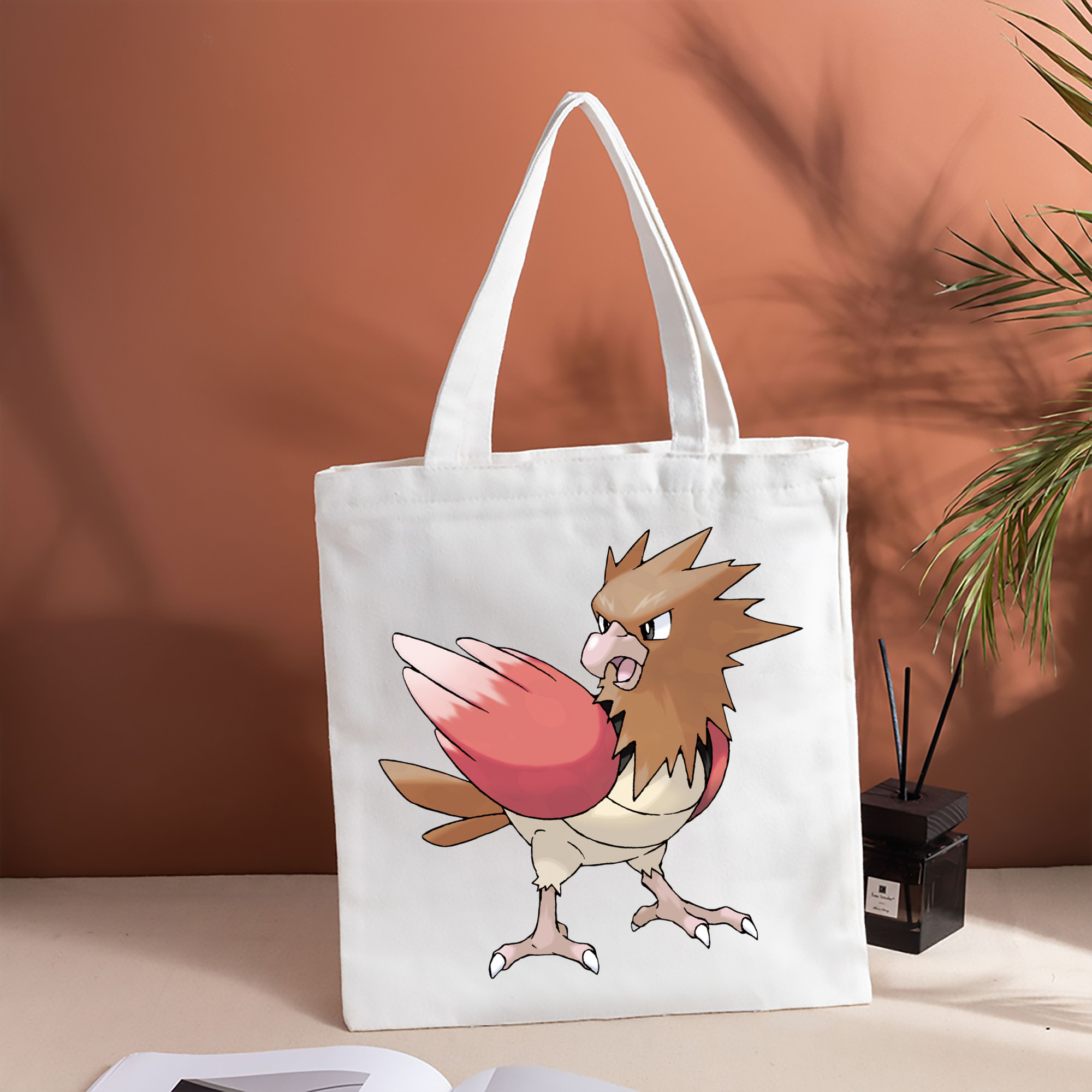 ポケットモンスター Pokémon 縦型キャンバス生地手提げバッグ　トートバッグ