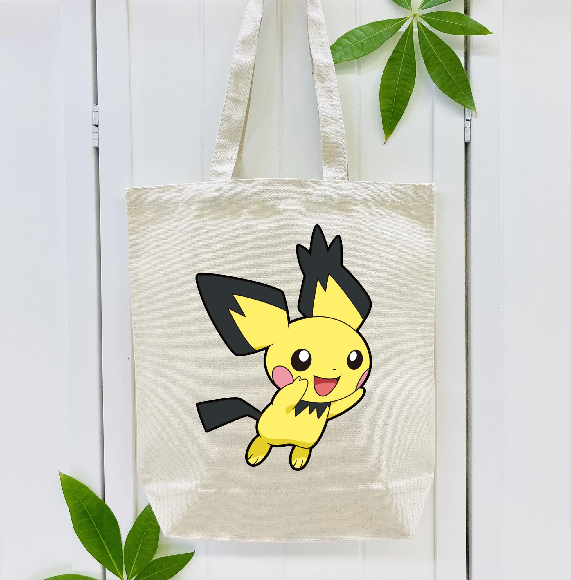 ポケットモンスター Pokémon 縦型キャンバス生地手提げバッグ　トートバッグ