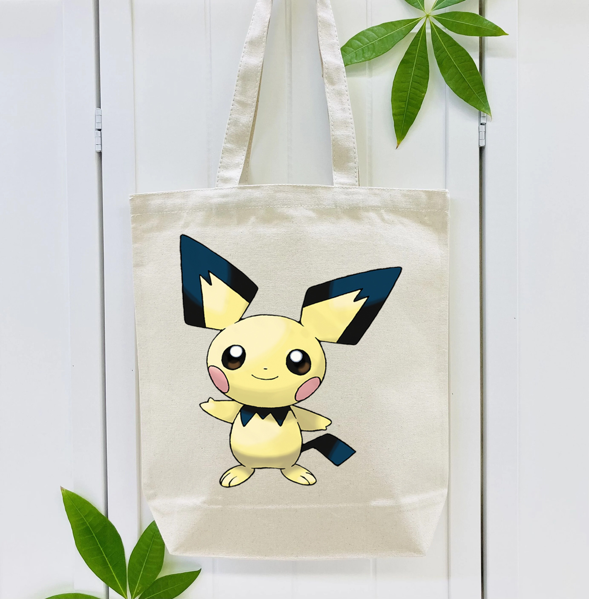 ポケットモンスター Pokémon 縦型キャンバス生地手提げバッグ　トートバッグ