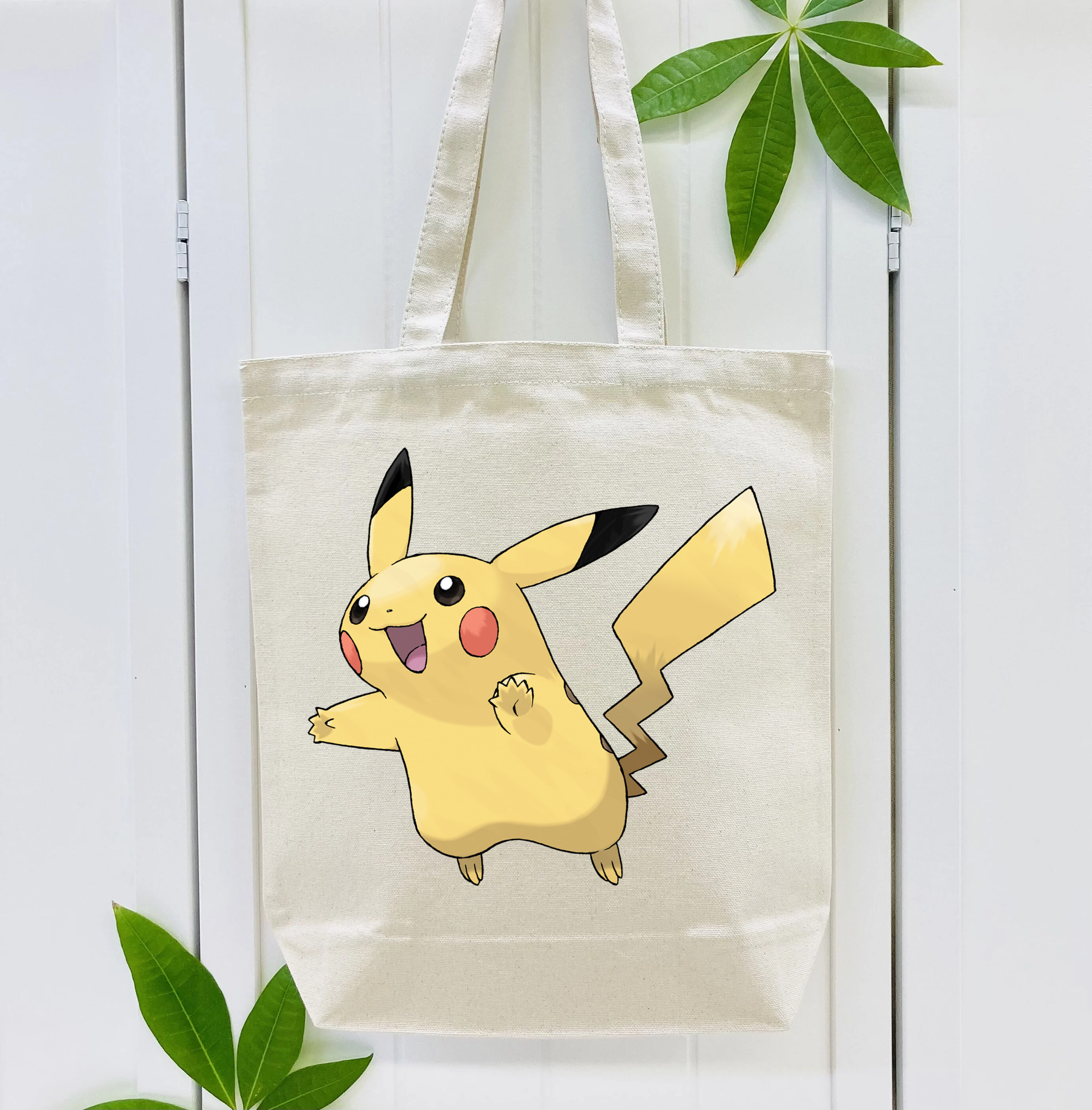 ポケットモンスター Pokémon 縦型キャンバス生地手提げバッグ　トートバッグ