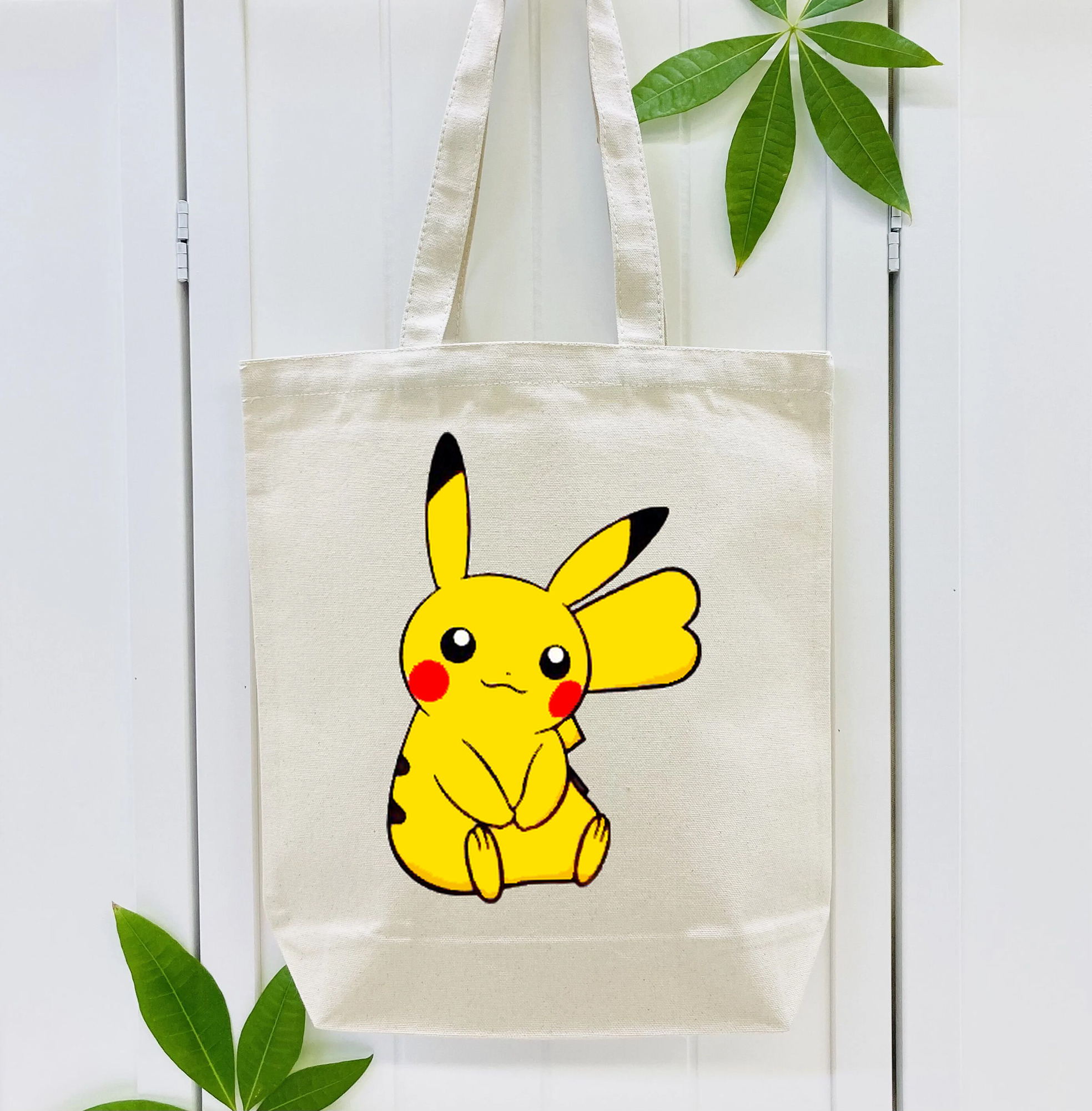 ポケットモンスター Pokémon 縦型キャンバス生地手提げバッグ　トートバッグ
