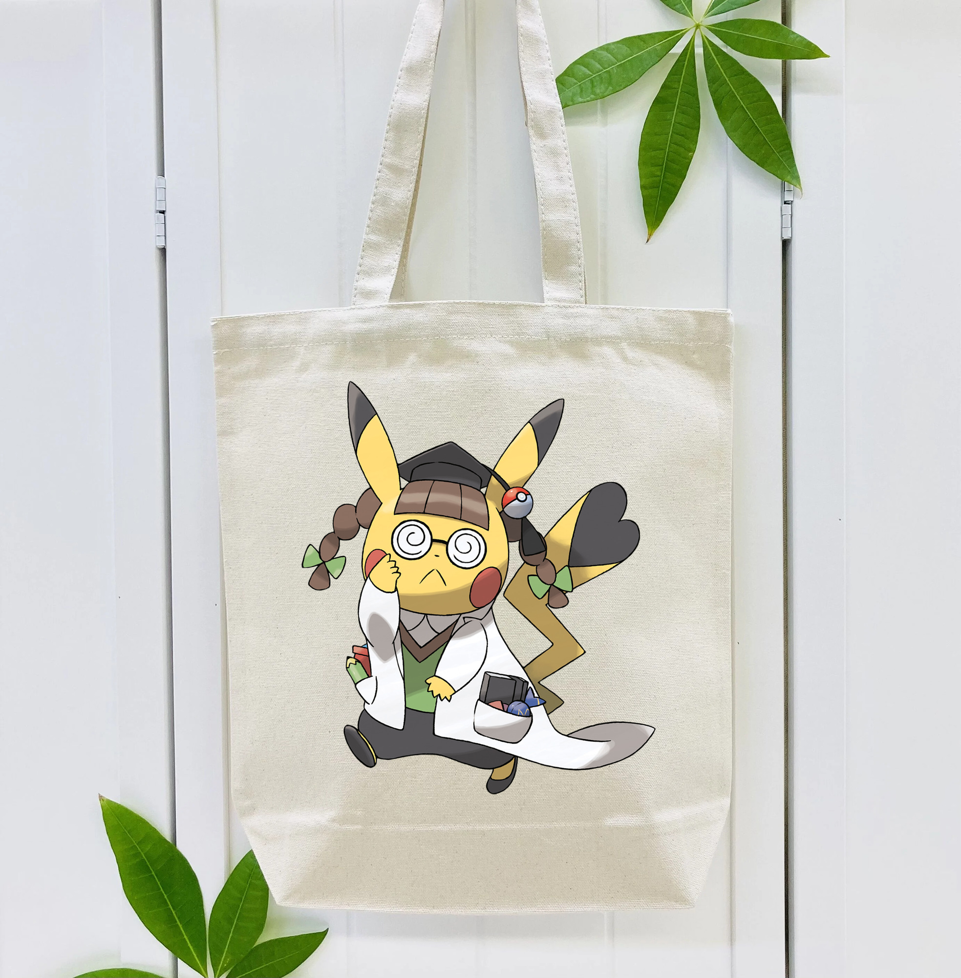 ポケットモンスター Pokémon 縦型キャンバス生地手提げバッグ　トートバッグ